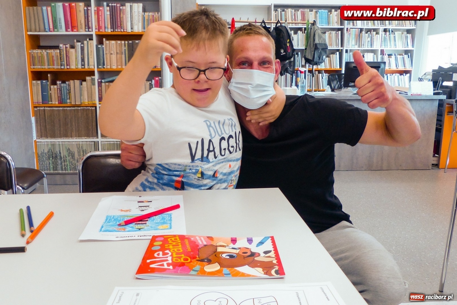 Zdjęcie w galerii na portalu naszraciborz.pl: Pełne atrakcji Lato z biblioteką dla niepełnosprawnych  wiadomości z regionu