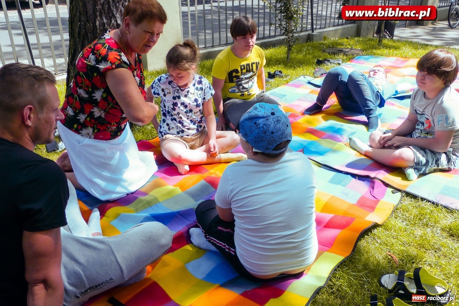 Zdjęcie w galerii na portalu naszraciborz.pl: Pełne atrakcji Lato z biblioteką dla niepełnosprawnych  wiadomości z regionu