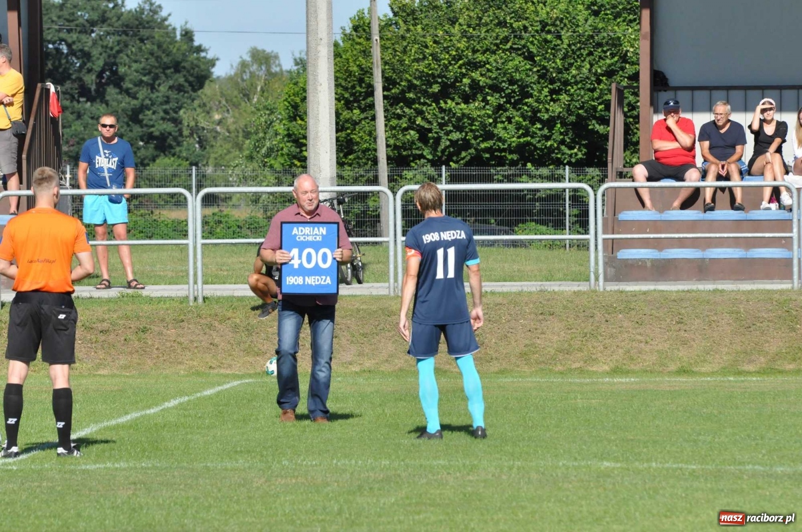 Zdjęcie w galerii na portalu naszraciborz.pl: Derby powiatu. Unia Racibórz poległa w Nędzy [FOTO] wiadomości z regionu