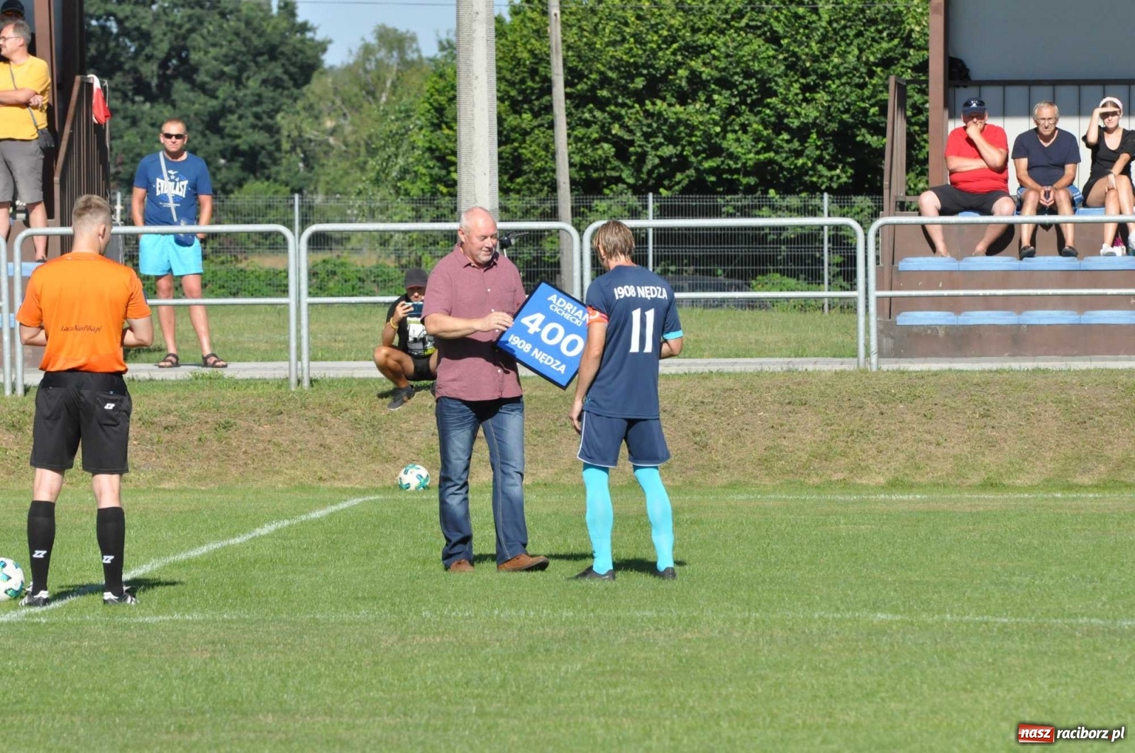 Zdjęcie w galerii na portalu naszraciborz.pl: Derby powiatu. Unia Racibórz poległa w Nędzy [FOTO] wiadomości z regionu