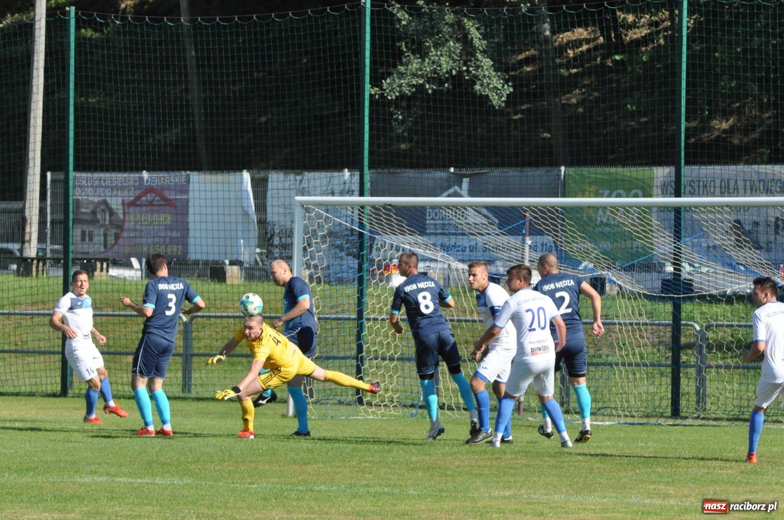 Zdjęcie w galerii na portalu naszraciborz.pl: Derby powiatu. Unia Racibórz poległa w Nędzy [FOTO] wiadomości z regionu