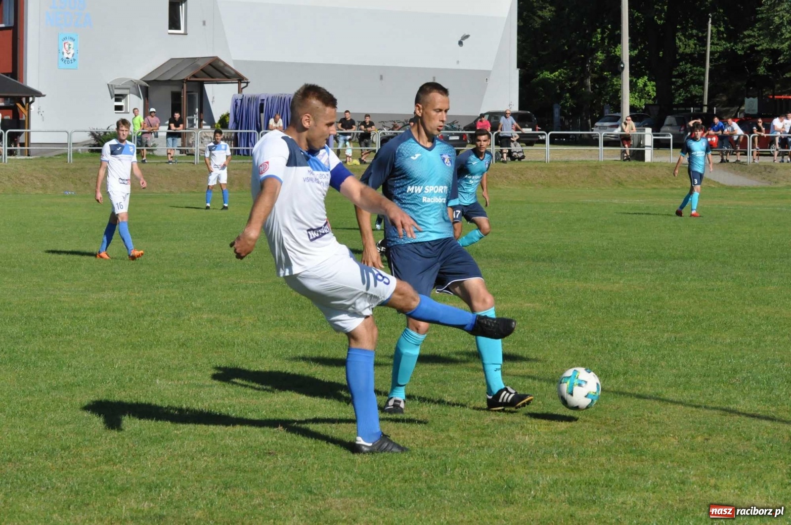 Zdjęcie w galerii na portalu naszraciborz.pl: Derby powiatu. Unia Racibórz poległa w Nędzy [FOTO] wiadomości z regionu
