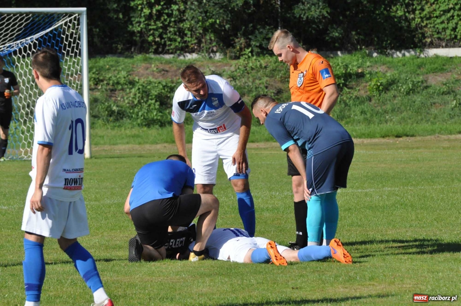 Zdjęcie w galerii na portalu naszraciborz.pl: Derby powiatu. Unia Racibórz poległa w Nędzy [FOTO] wiadomości z regionu