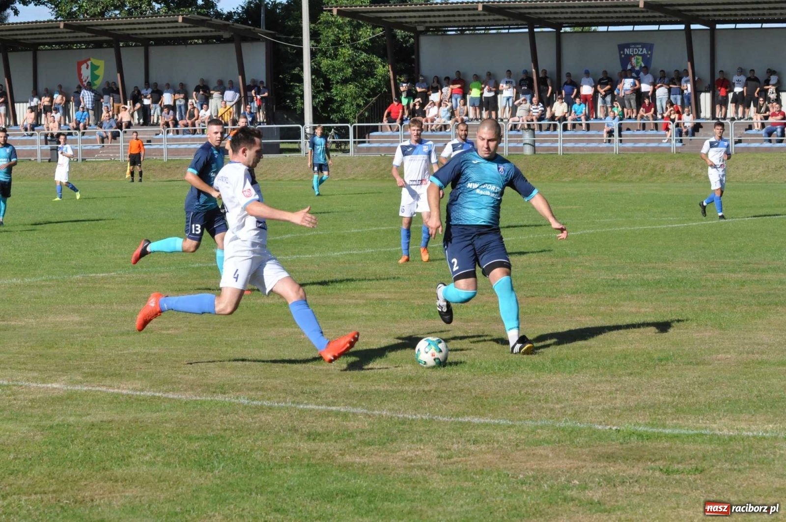 Zdjęcie w galerii na portalu naszraciborz.pl: Derby powiatu. Unia Racibórz poległa w Nędzy [FOTO] wiadomości z regionu