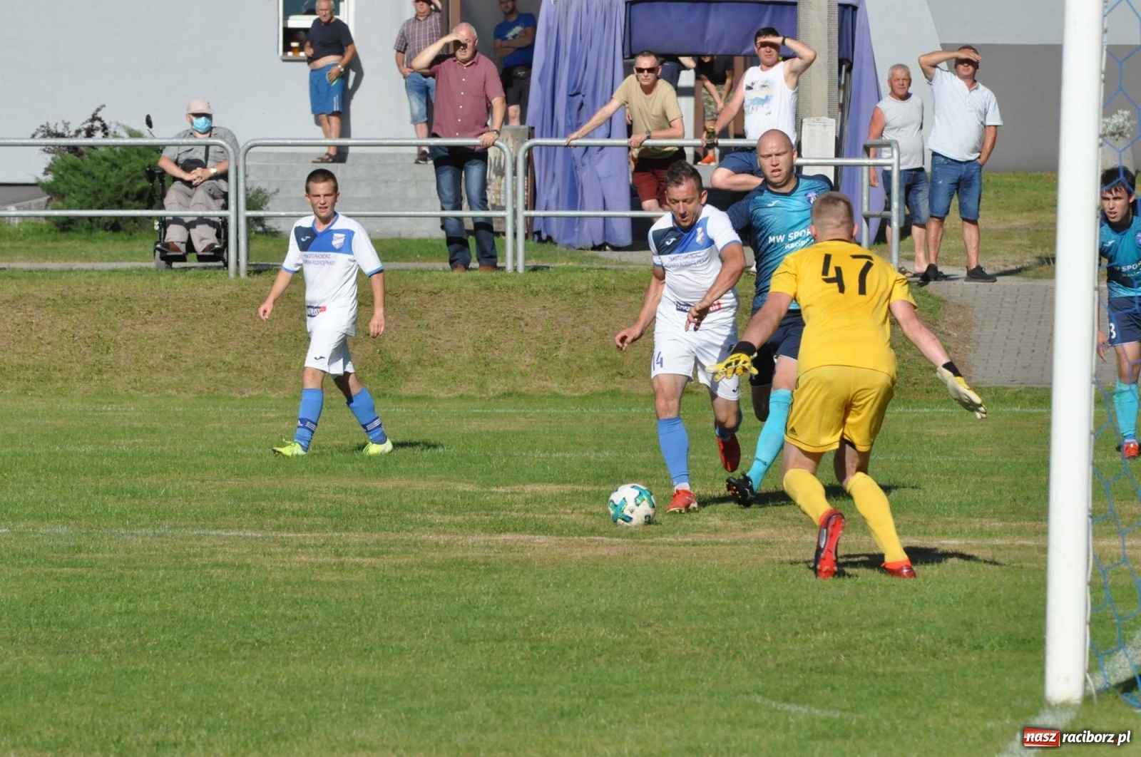 Zdjęcie w galerii na portalu naszraciborz.pl: Derby powiatu. Unia Racibórz poległa w Nędzy [FOTO] wiadomości z regionu