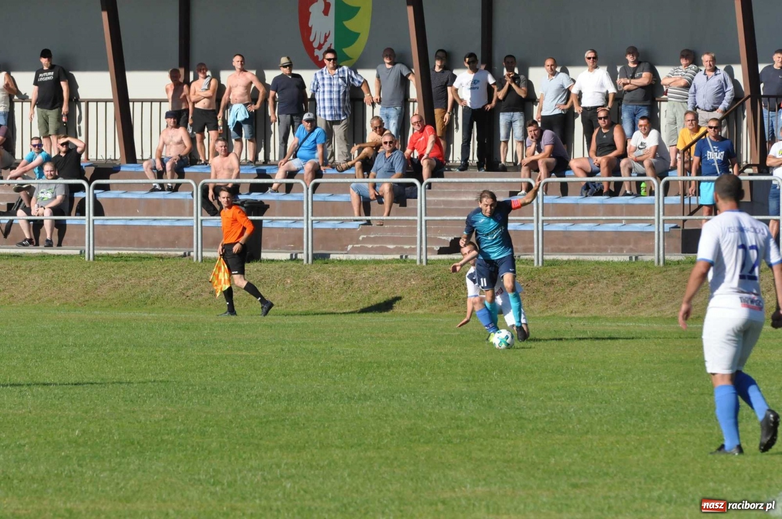 Zdjęcie w galerii na portalu naszraciborz.pl: Derby powiatu. Unia Racibórz poległa w Nędzy [FOTO] wiadomości z regionu