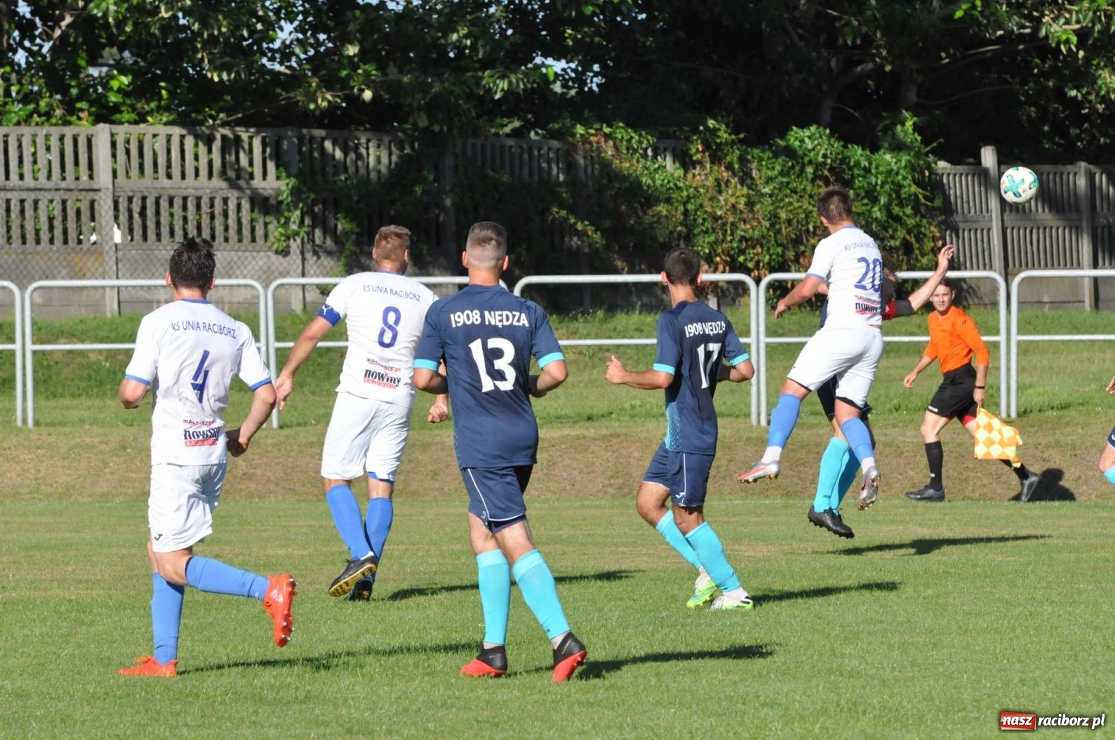 Zdjęcie w galerii na portalu naszraciborz.pl: Derby powiatu. Unia Racibórz poległa w Nędzy [FOTO] wiadomości z regionu