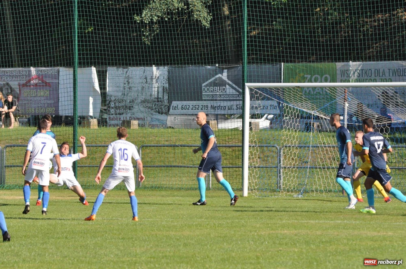 Zdjęcie w galerii na portalu naszraciborz.pl: Derby powiatu. Unia Racibórz poległa w Nędzy [FOTO] wiadomości z regionu