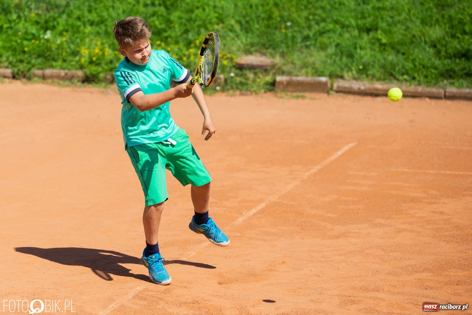 Zdjęcie w galerii na portalu naszraciborz.pl: Turniej tenisa ziemnego w ramach akcji Lato w Mieście 2020 wiadomości z regionu