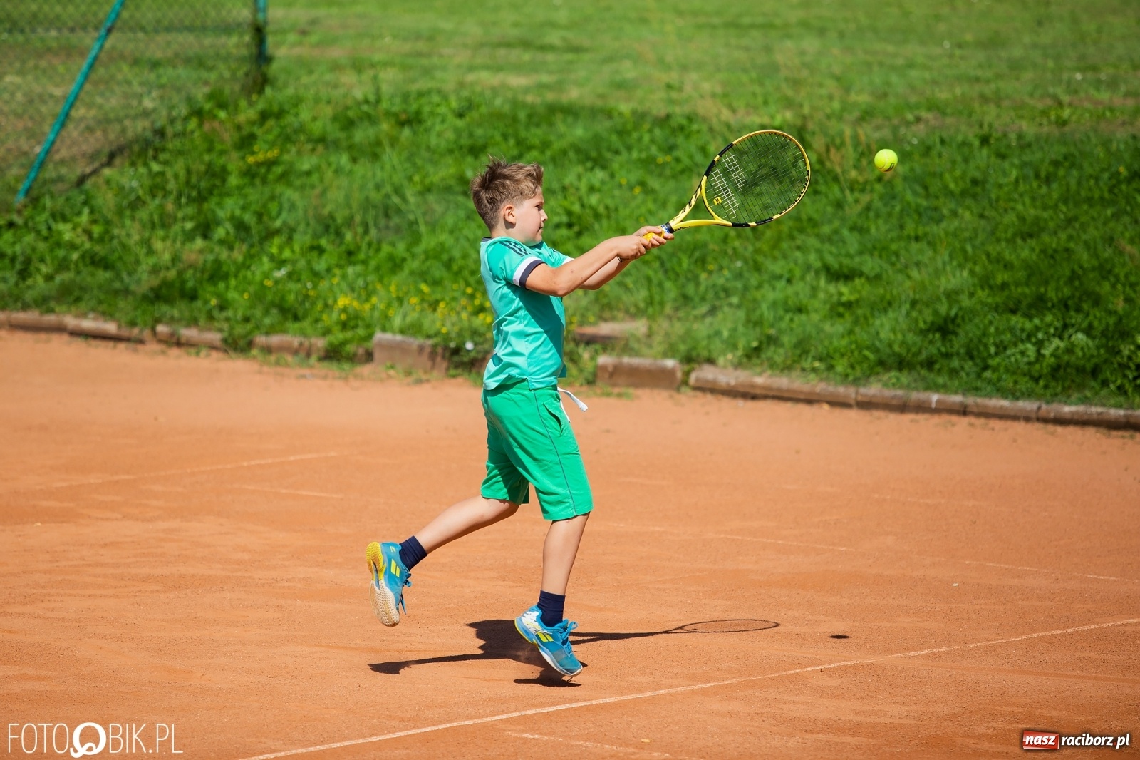 Zdjęcie w galerii na portalu naszraciborz.pl: Turniej tenisa ziemnego w ramach akcji Lato w Mieście 2020 wiadomości z regionu