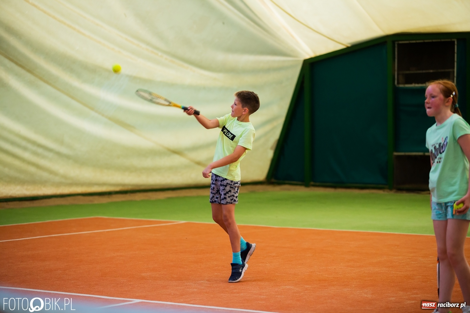 Zdjęcie w galerii na portalu naszraciborz.pl: Turniej tenisa ziemnego w ramach akcji Lato w Mieście 2020 wiadomości z regionu