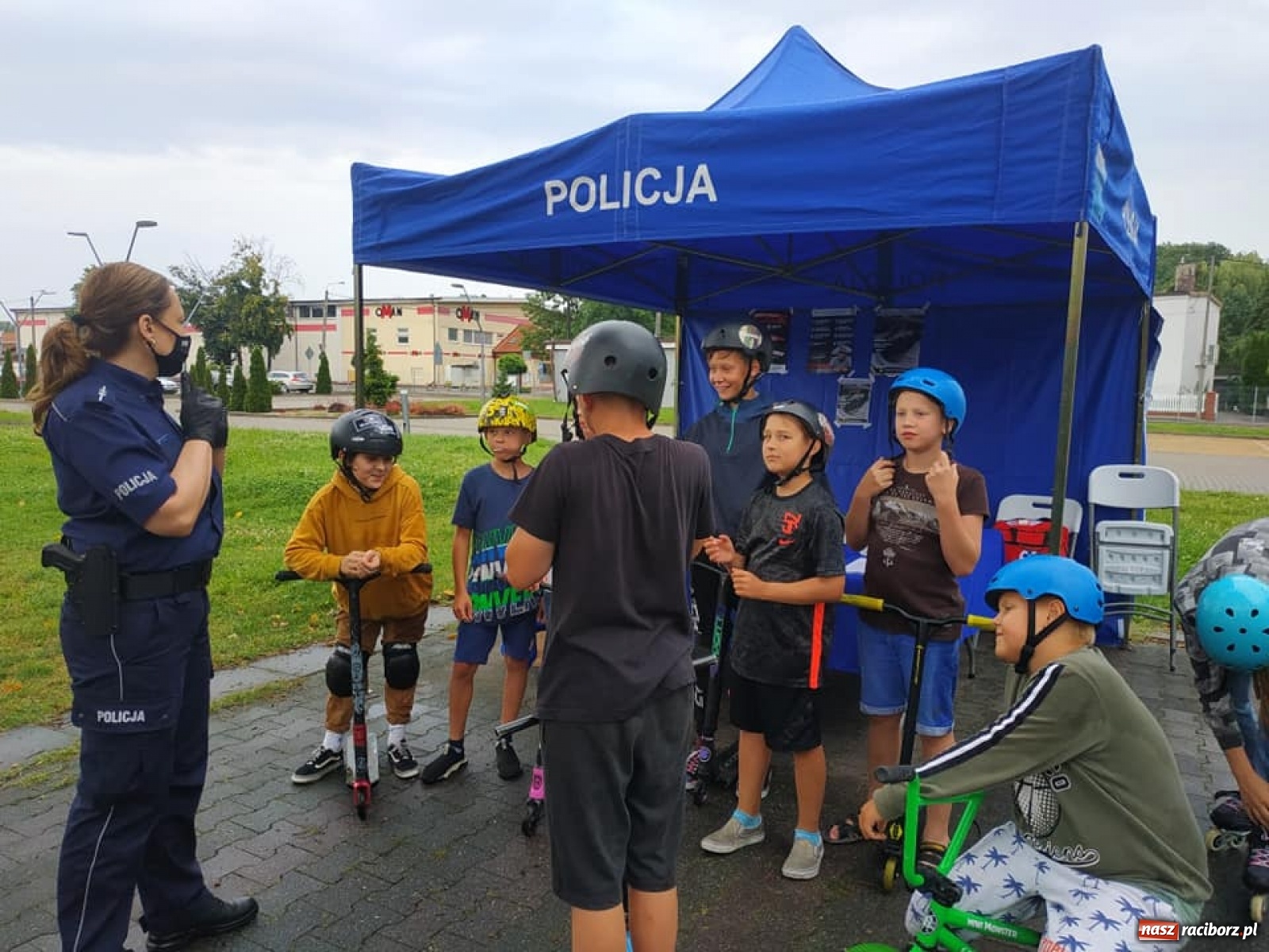 Zdjęcie w galerii na portalu naszraciborz.pl: Racibórz w akcji Bezpieczny sk8park & pumptrack  wiadomości z regionu
