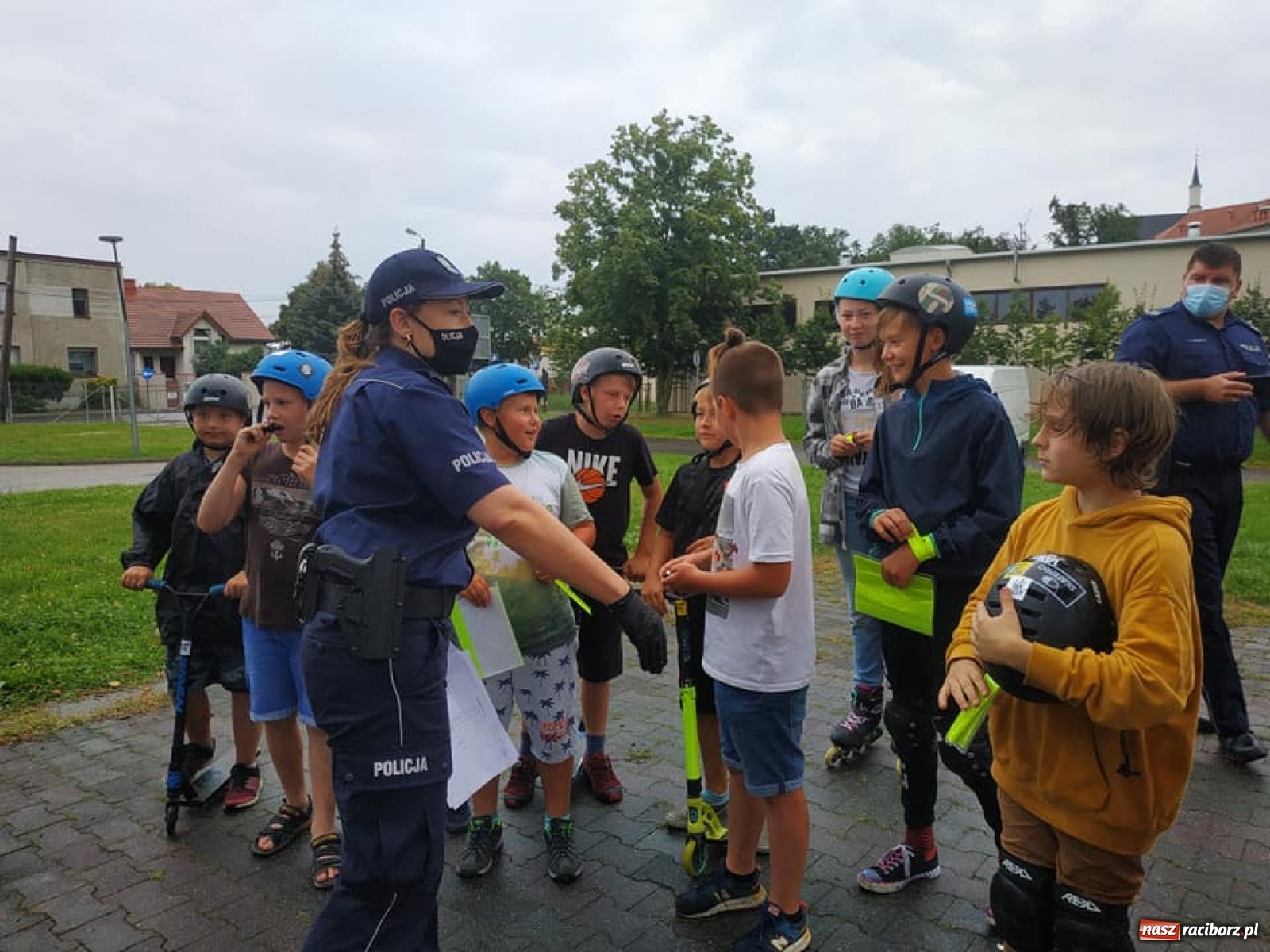 Zdjęcie w galerii na portalu naszraciborz.pl: Racibórz w akcji Bezpieczny sk8park & pumptrack  wiadomości z regionu