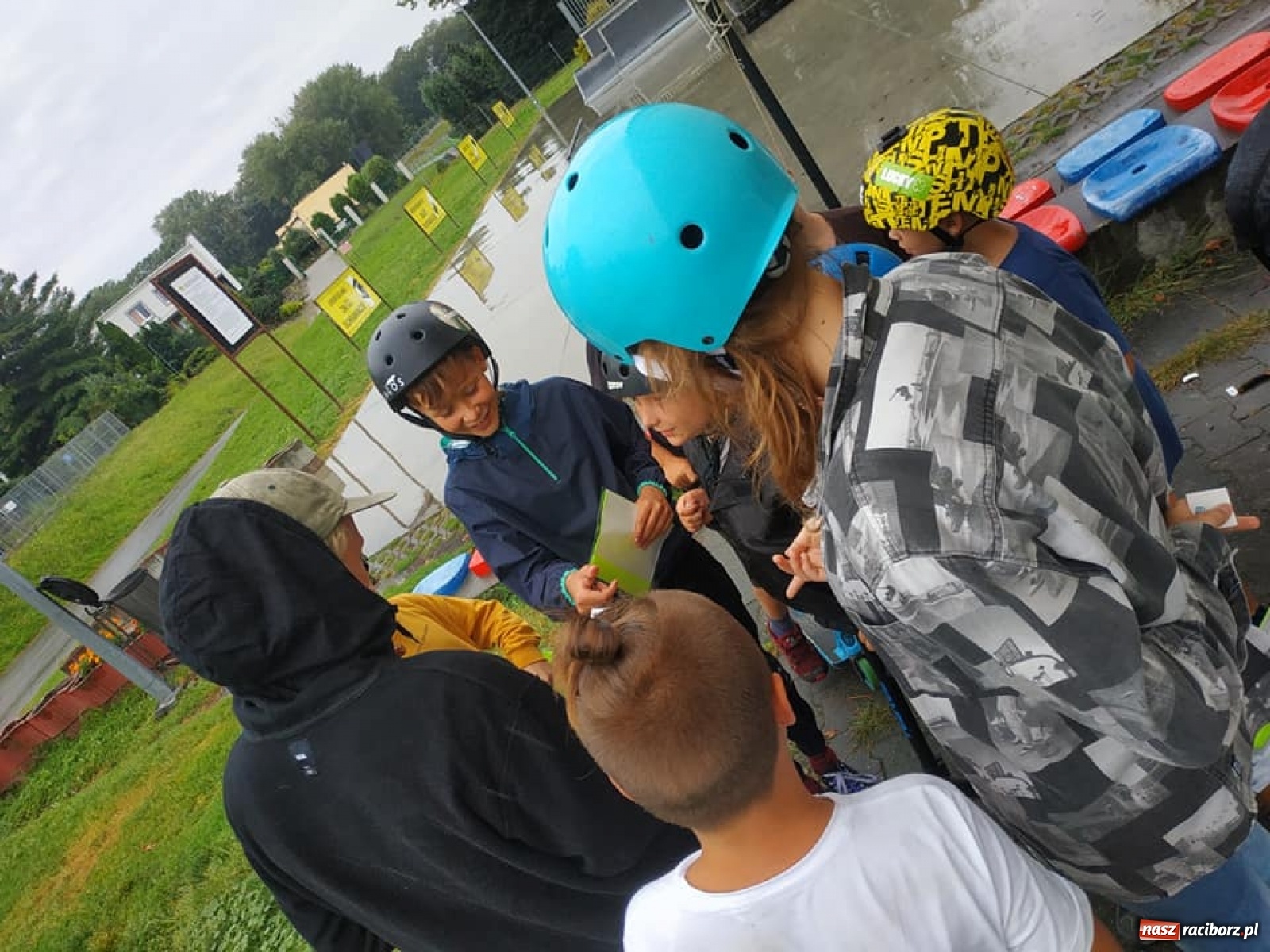 Zdjęcie w galerii na portalu naszraciborz.pl: Racibórz w akcji Bezpieczny sk8park & pumptrack  wiadomości z regionu