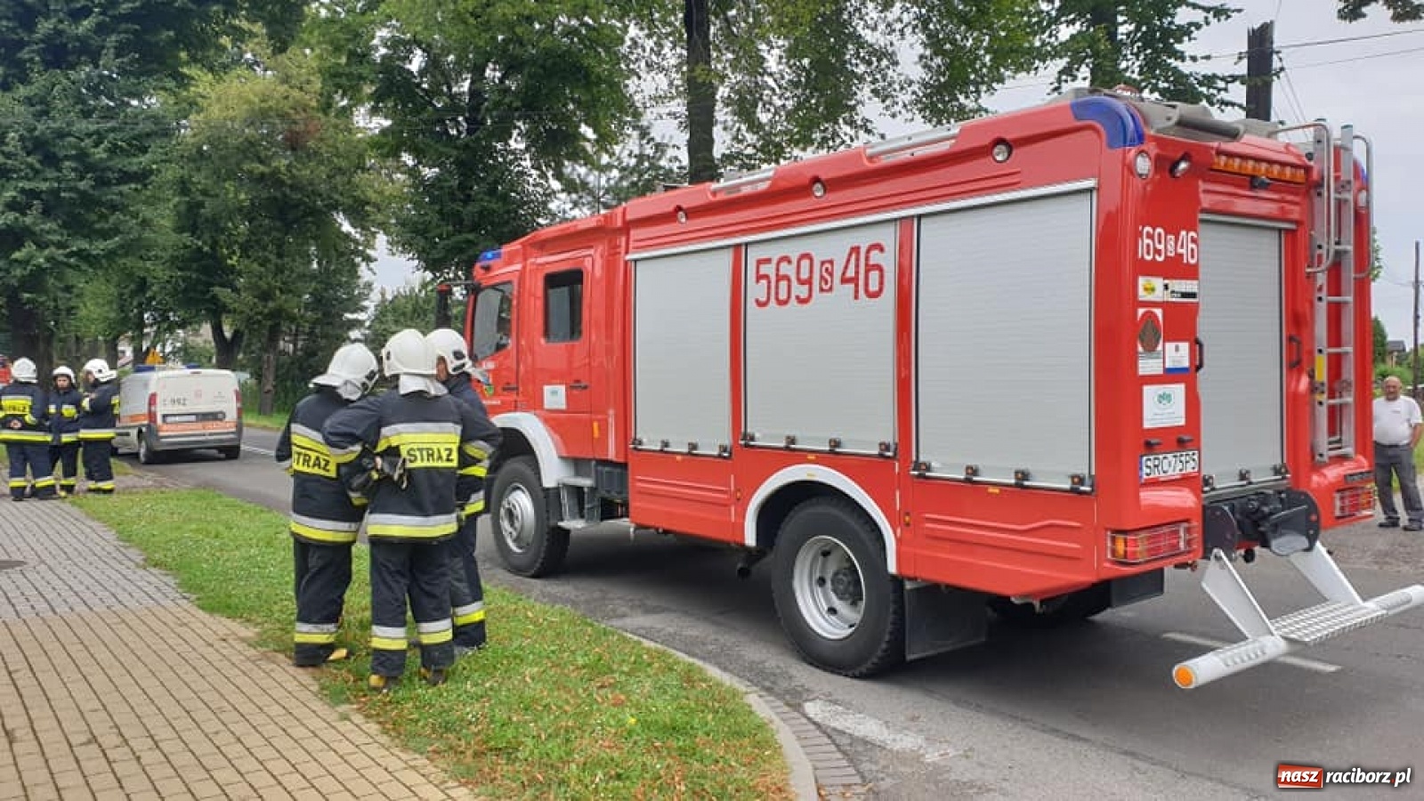 Zdjęcie w galerii na portalu naszraciborz.pl: Raport 998. Gazowy alarm w Chałupkach. Ewakuowano mieszkańców wiadomości z regionu