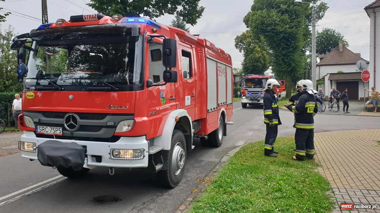 Zdjęcie w galerii na portalu naszraciborz.pl: Raport 998. Gazowy alarm w Chałupkach. Ewakuowano mieszkańców wiadomości z regionu
