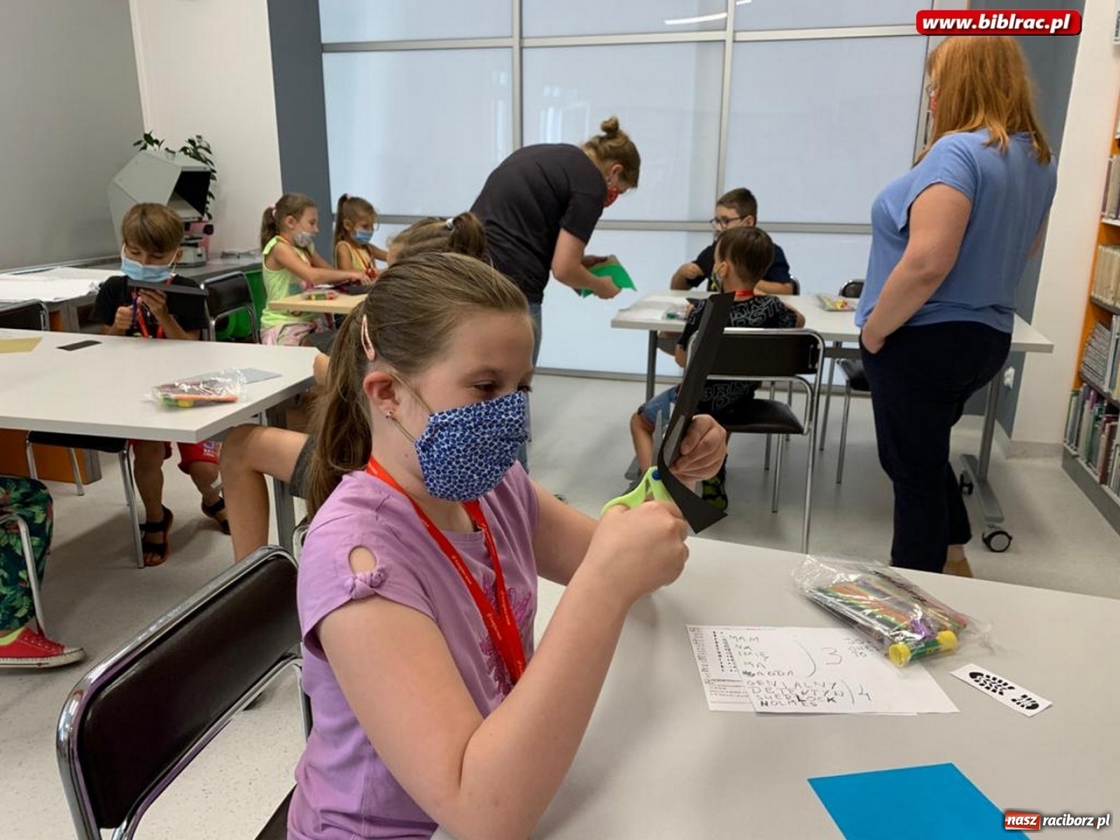 Zdjęcie w galerii na portalu naszraciborz.pl: Lato z biblioteką: detektywistyczny tydzień  wiadomości z regionu