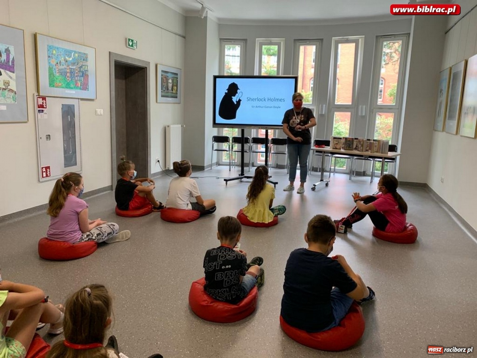 Zdjęcie w galerii na portalu naszraciborz.pl: Lato z biblioteką: detektywistyczny tydzień  wiadomości z regionu