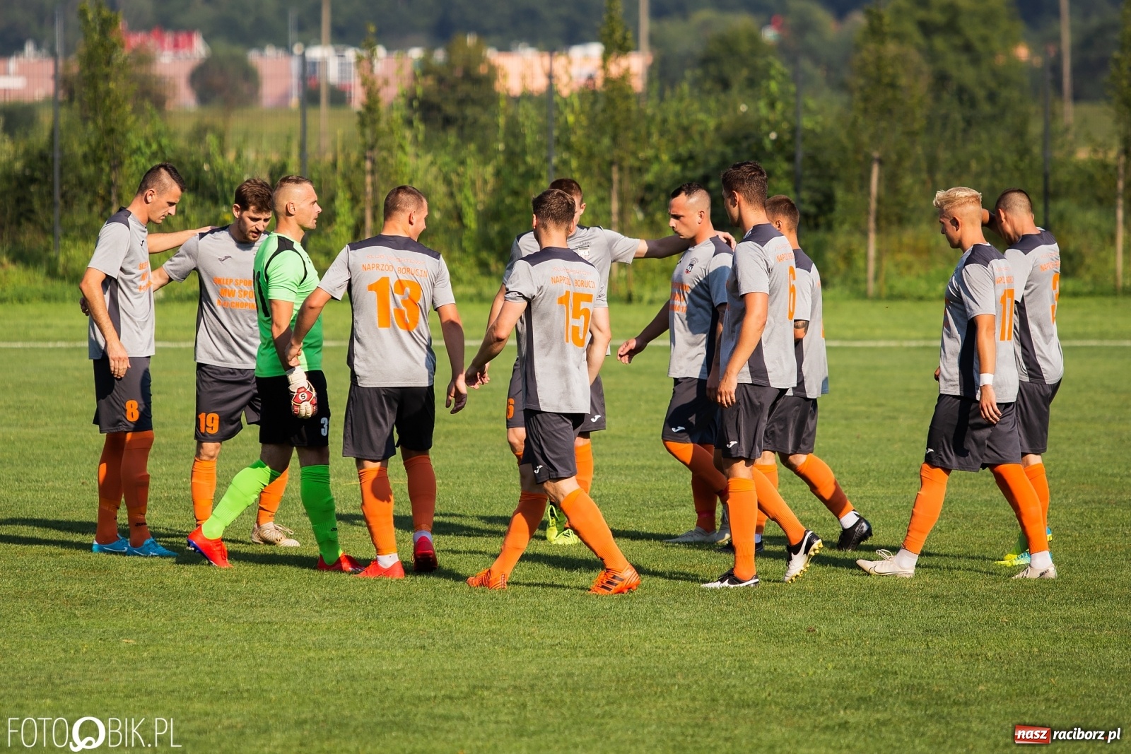 Zdjęcie w galerii na portalu naszraciborz.pl: Derby powiatu. Unia Racibórz rozbiła Naprzód Borucin [FOTO]  wiadomości z regionu