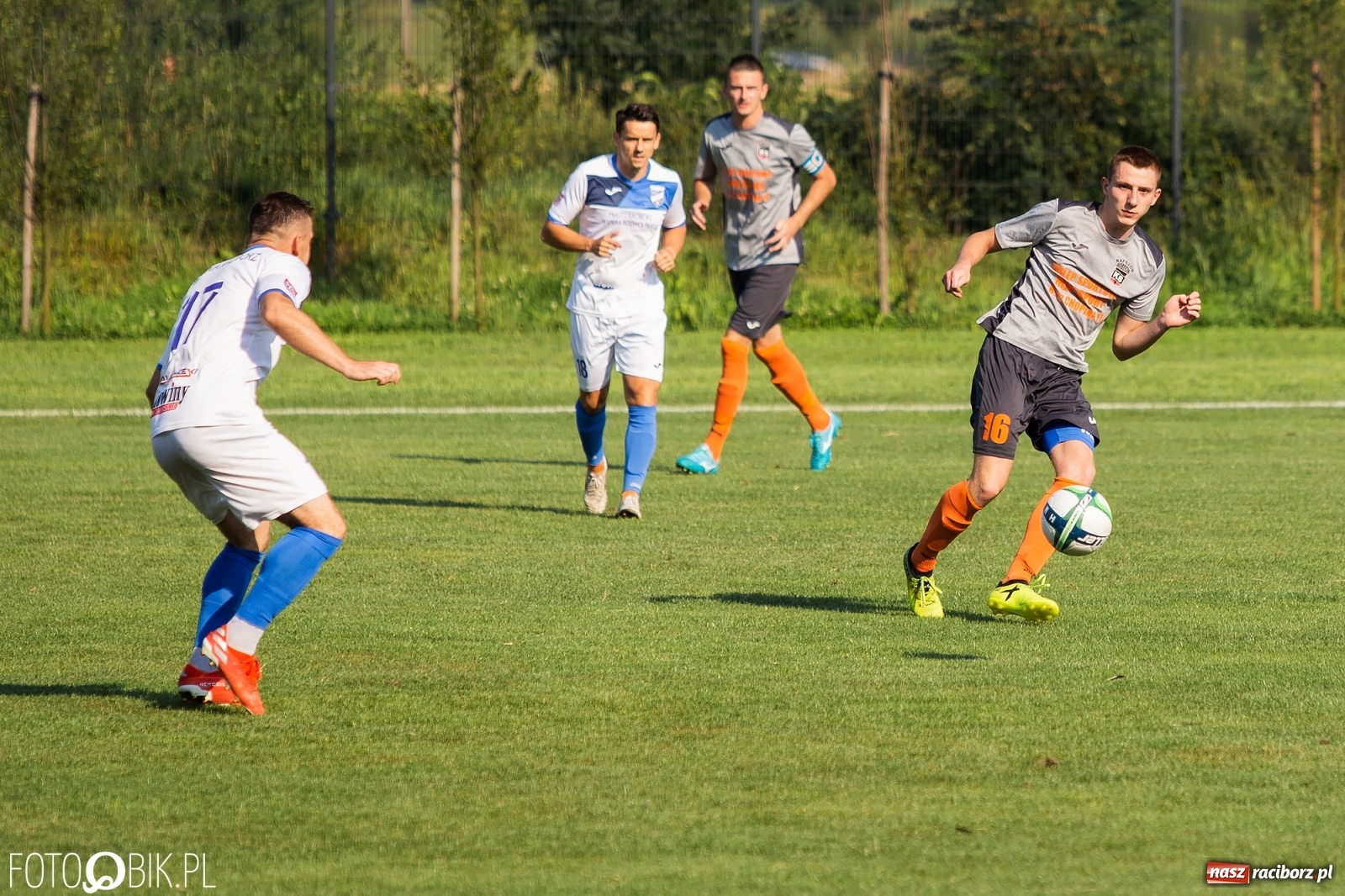 Zdjęcie w galerii na portalu naszraciborz.pl: Derby powiatu. Unia Racibórz rozbiła Naprzód Borucin [FOTO]  wiadomości z regionu