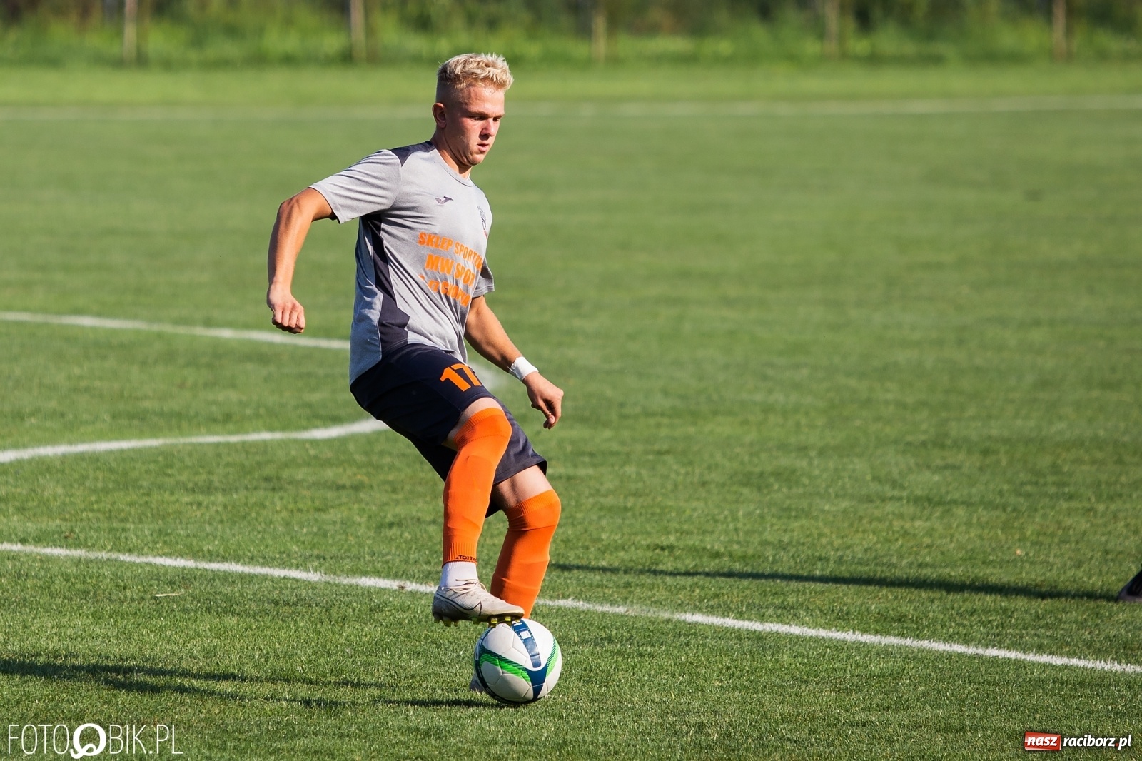 Zdjęcie w galerii na portalu naszraciborz.pl: Derby powiatu. Unia Racibórz rozbiła Naprzód Borucin [FOTO]  wiadomości z regionu