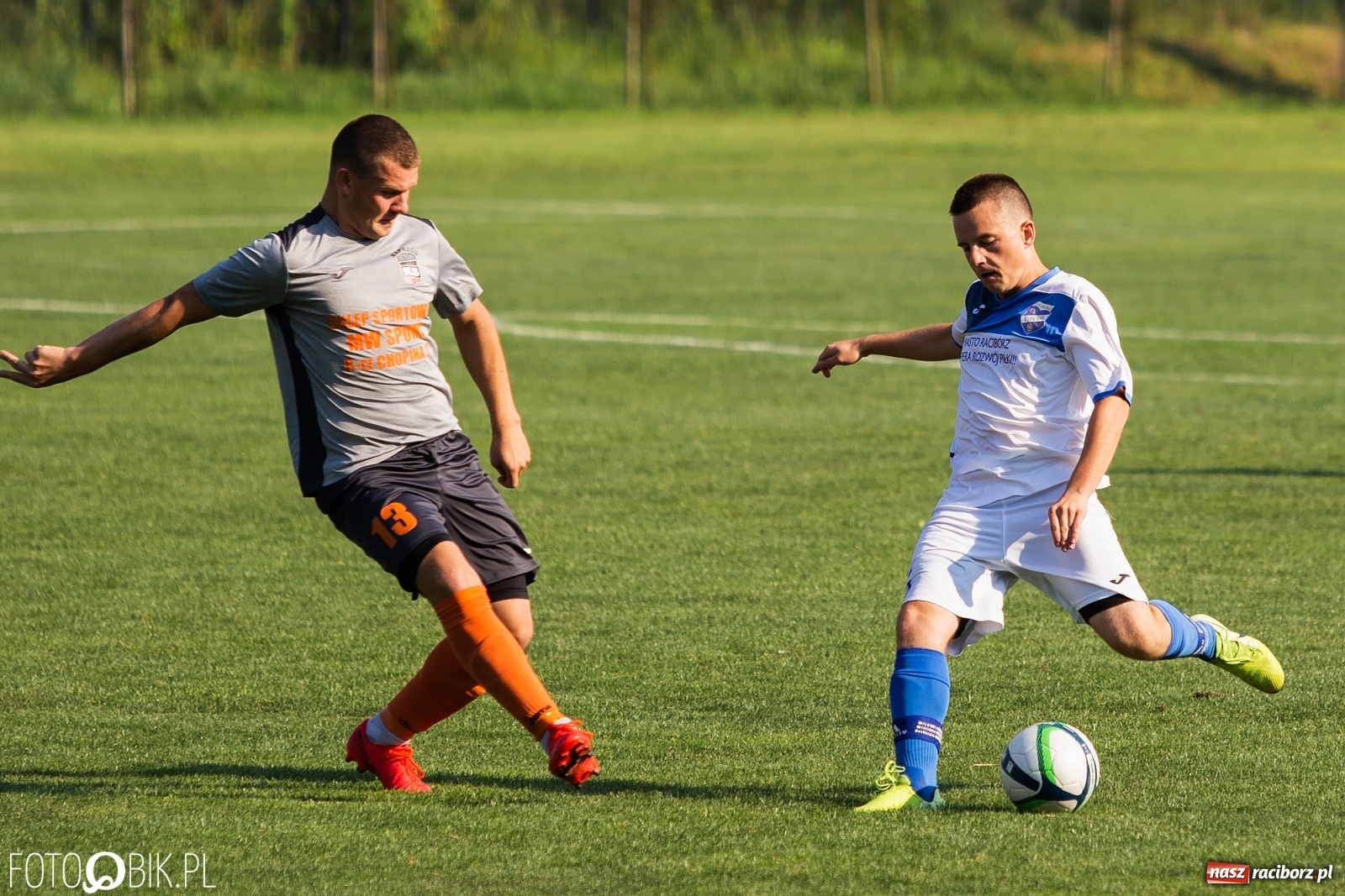 Zdjęcie w galerii na portalu naszraciborz.pl: Derby powiatu. Unia Racibórz rozbiła Naprzód Borucin [FOTO]  wiadomości z regionu