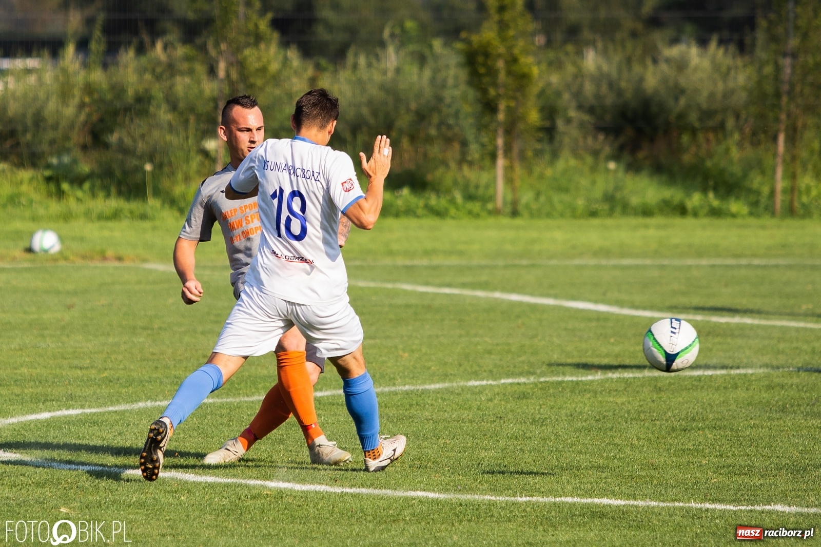 Zdjęcie w galerii na portalu naszraciborz.pl: Derby powiatu. Unia Racibórz rozbiła Naprzód Borucin [FOTO]  wiadomości z regionu