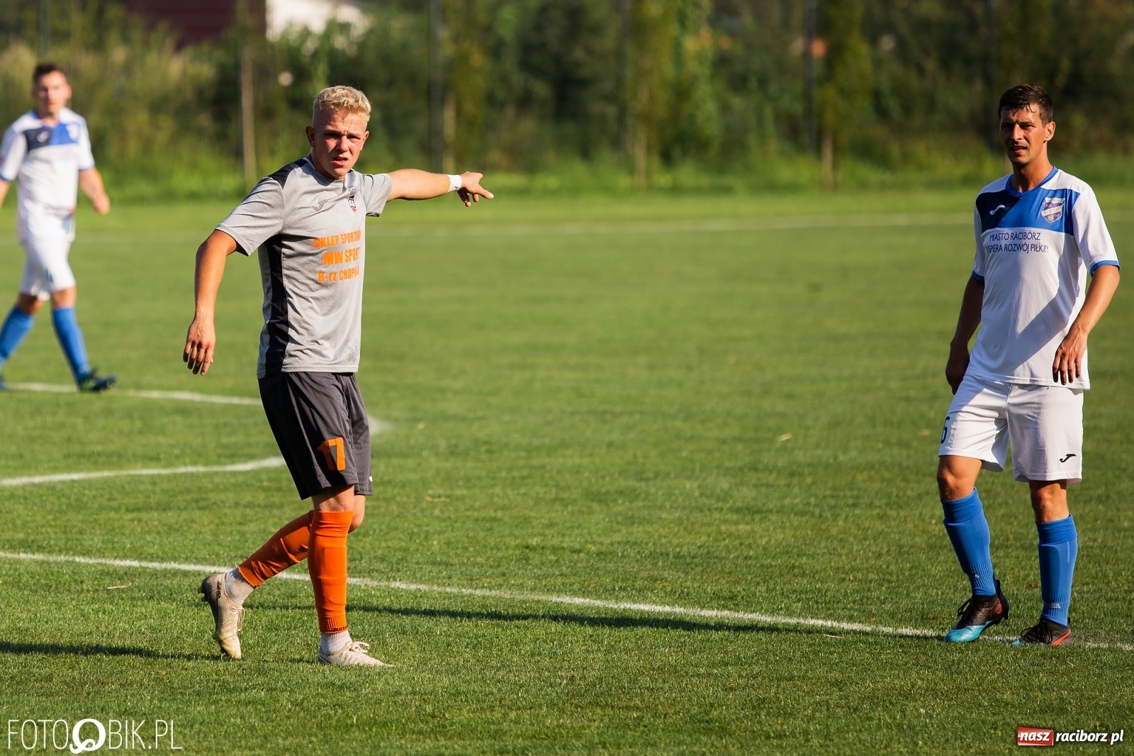 Zdjęcie w galerii na portalu naszraciborz.pl: Derby powiatu. Unia Racibórz rozbiła Naprzód Borucin [FOTO]  wiadomości z regionu