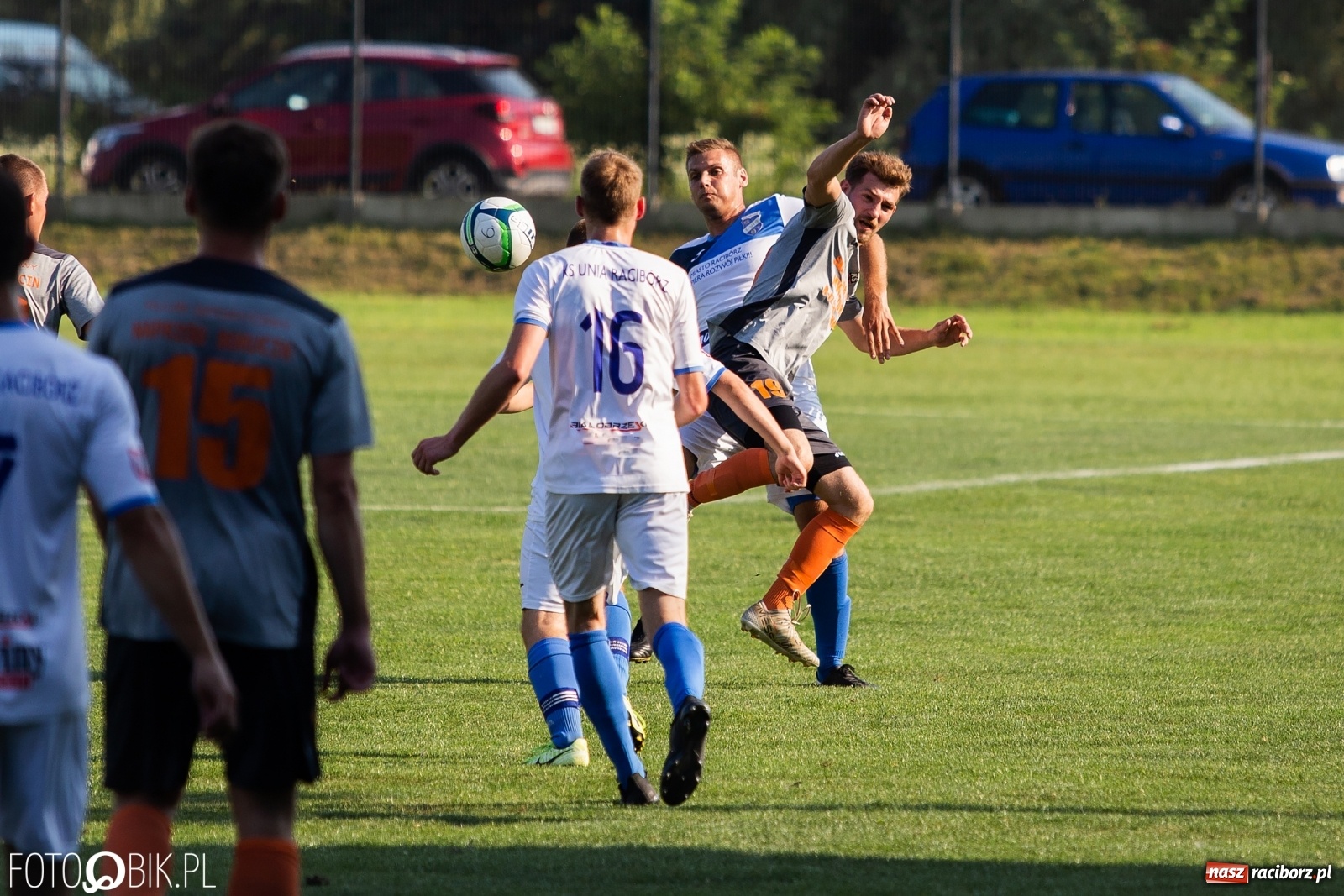 Zdjęcie w galerii na portalu naszraciborz.pl: Derby powiatu. Unia Racibórz rozbiła Naprzód Borucin [FOTO]  wiadomości z regionu
