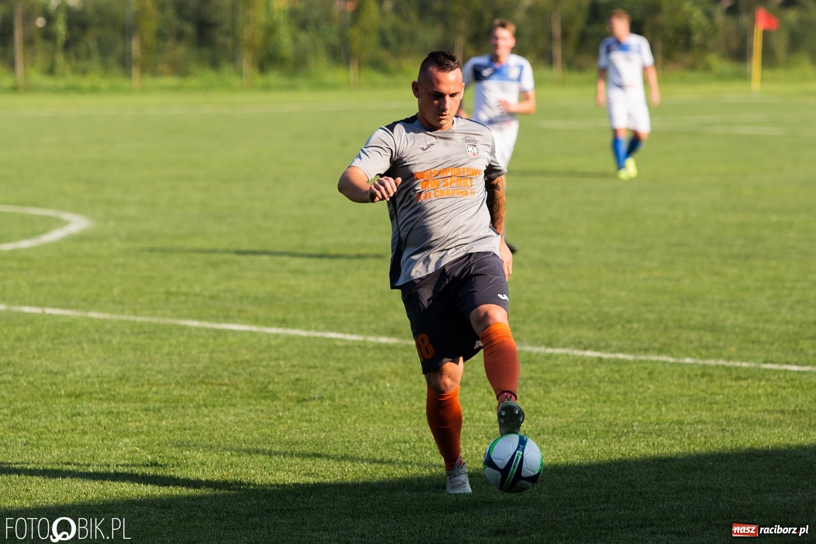 Zdjęcie w galerii na portalu naszraciborz.pl: Derby powiatu. Unia Racibórz rozbiła Naprzód Borucin [FOTO]  wiadomości z regionu