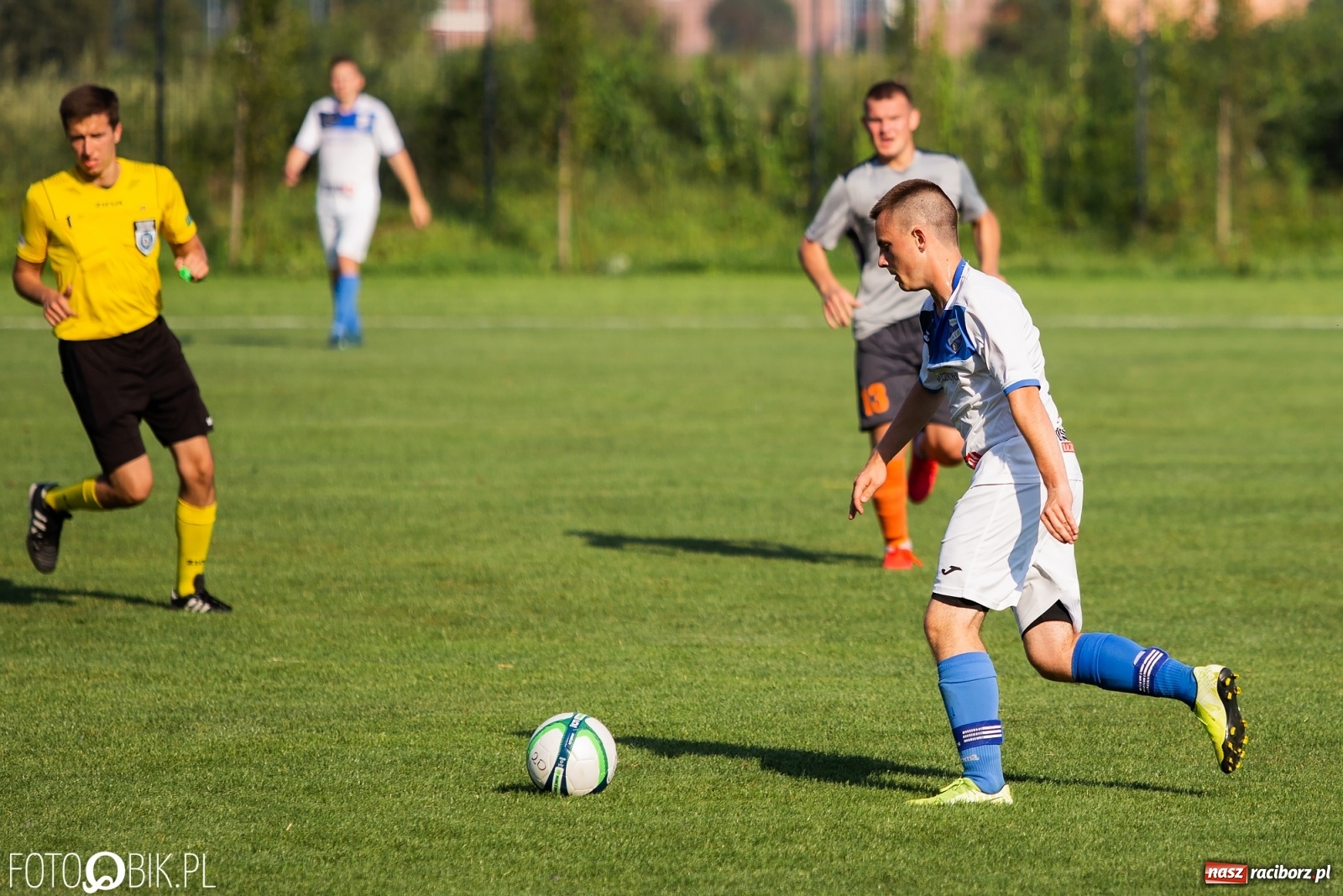 Zdjęcie w galerii na portalu naszraciborz.pl: Derby powiatu. Unia Racibórz rozbiła Naprzód Borucin [FOTO]  wiadomości z regionu