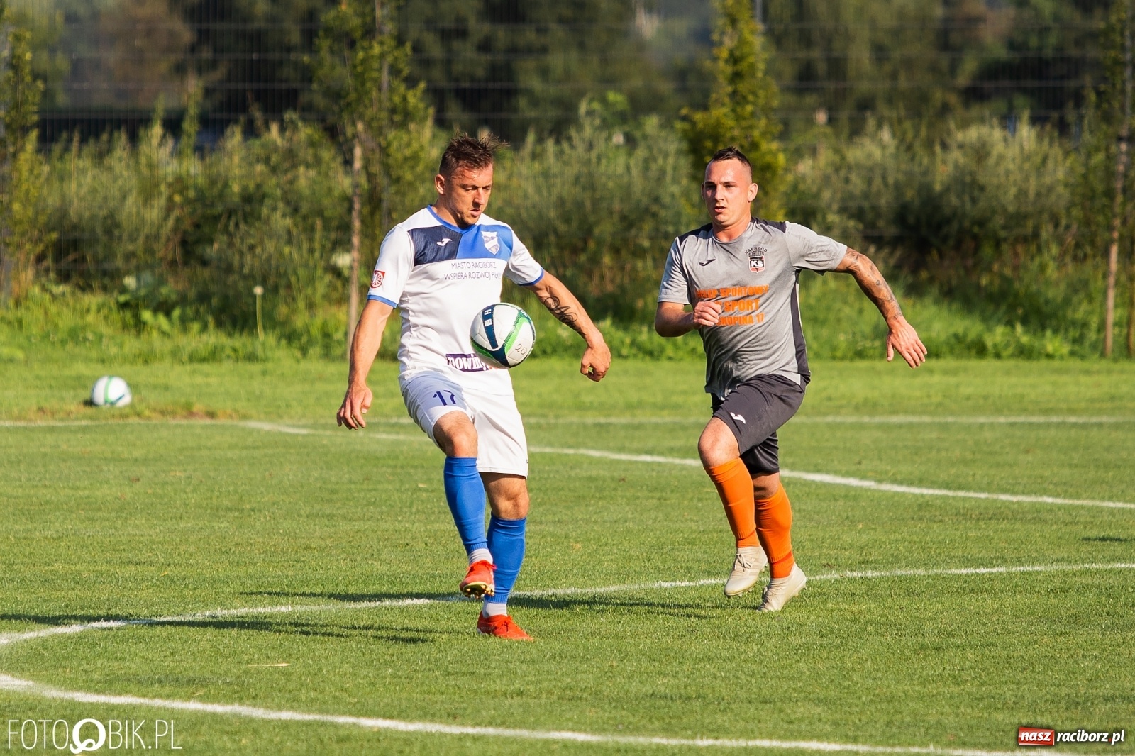 Zdjęcie w galerii na portalu naszraciborz.pl: Derby powiatu. Unia Racibórz rozbiła Naprzód Borucin [FOTO]  wiadomości z regionu