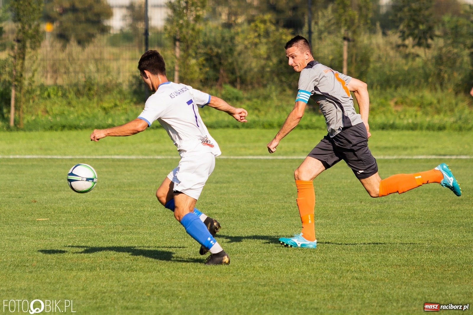 Zdjęcie w galerii na portalu naszraciborz.pl: Derby powiatu. Unia Racibórz rozbiła Naprzód Borucin [FOTO]  wiadomości z regionu
