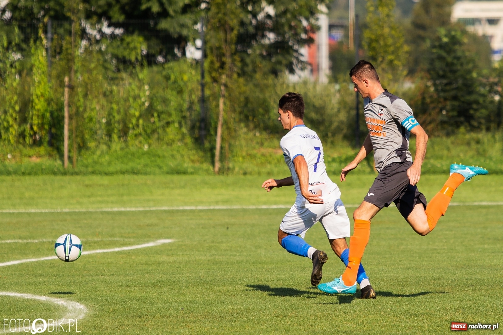 Zdjęcie w galerii na portalu naszraciborz.pl: Derby powiatu. Unia Racibórz rozbiła Naprzód Borucin [FOTO]  wiadomości z regionu