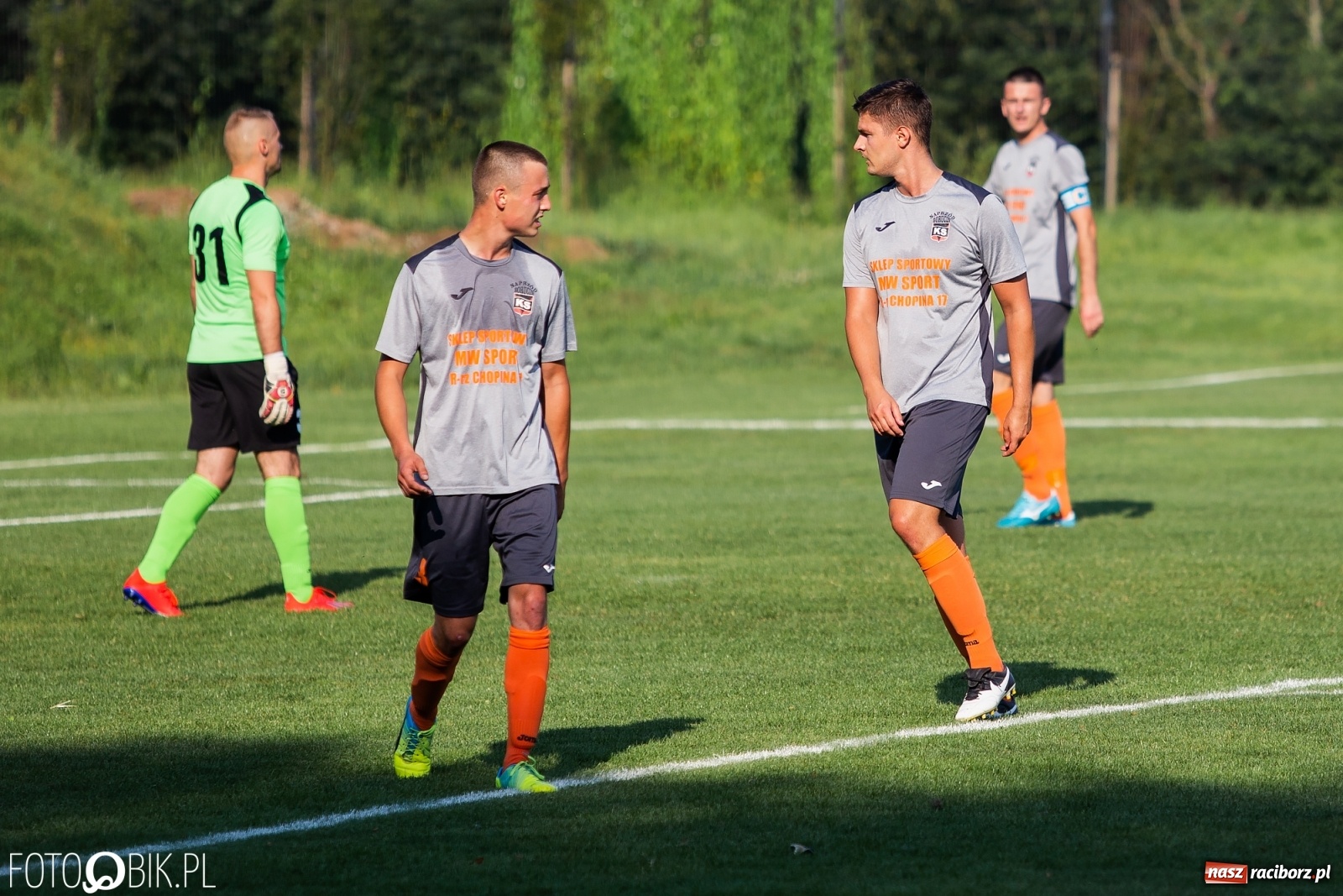 Zdjęcie w galerii na portalu naszraciborz.pl: Derby powiatu. Unia Racibórz rozbiła Naprzód Borucin [FOTO]  wiadomości z regionu