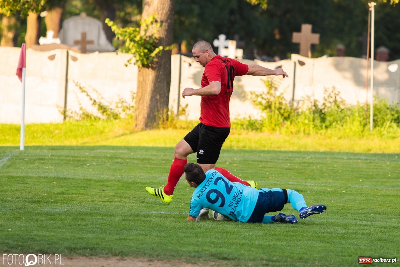 Zdjęcie w galerii na portalu naszraciborz.pl: Klasa okręgowa. Beniaminek z Krzanowic znów bez punktów [FOTO] wiadomości z regionu