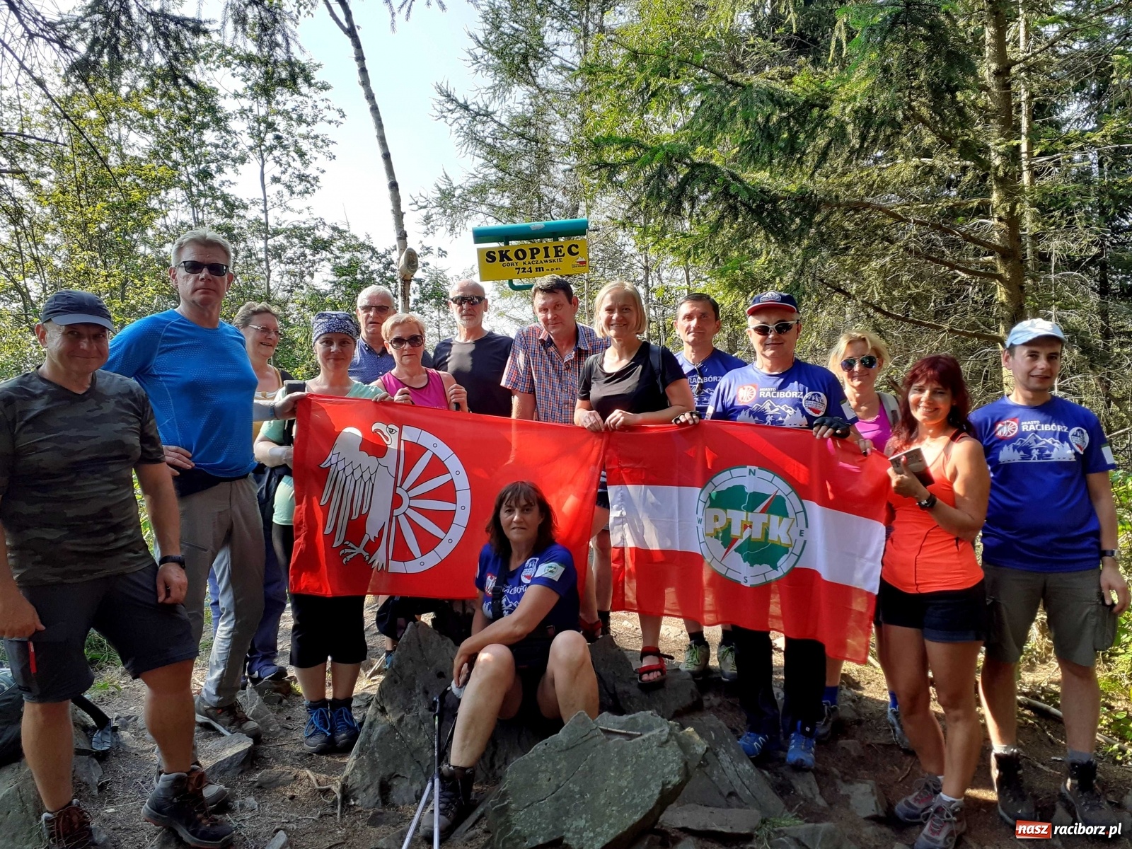 Zdjęcie w galerii na portalu naszraciborz.pl: Raciborzanie zdobywają koronę gór polskich  wiadomości z regionu