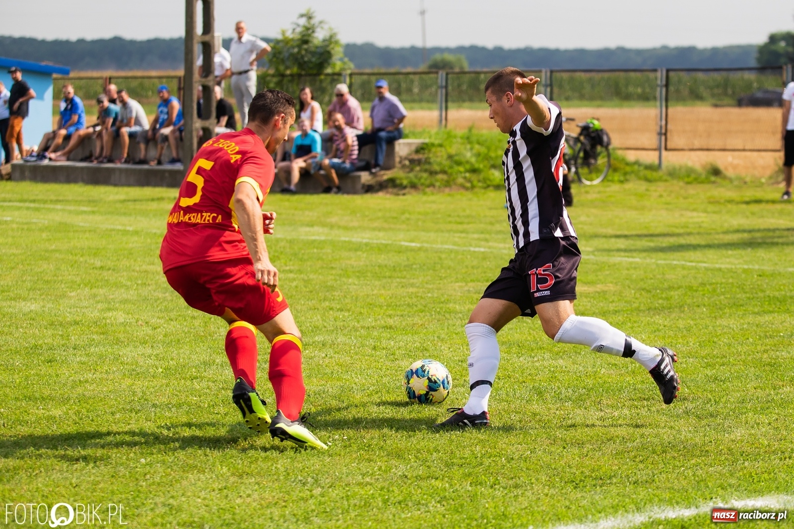 Zdjęcie w galerii na portalu naszraciborz.pl: A klasa. Sprawiedliwy remis przy Olimpijskiej [FOTO] wiadomości z regionu