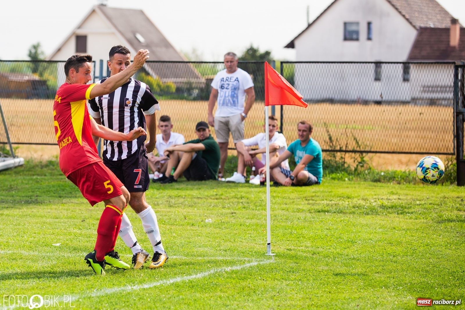 Zdjęcie w galerii na portalu naszraciborz.pl: A klasa. Sprawiedliwy remis przy Olimpijskiej [FOTO] wiadomości z regionu