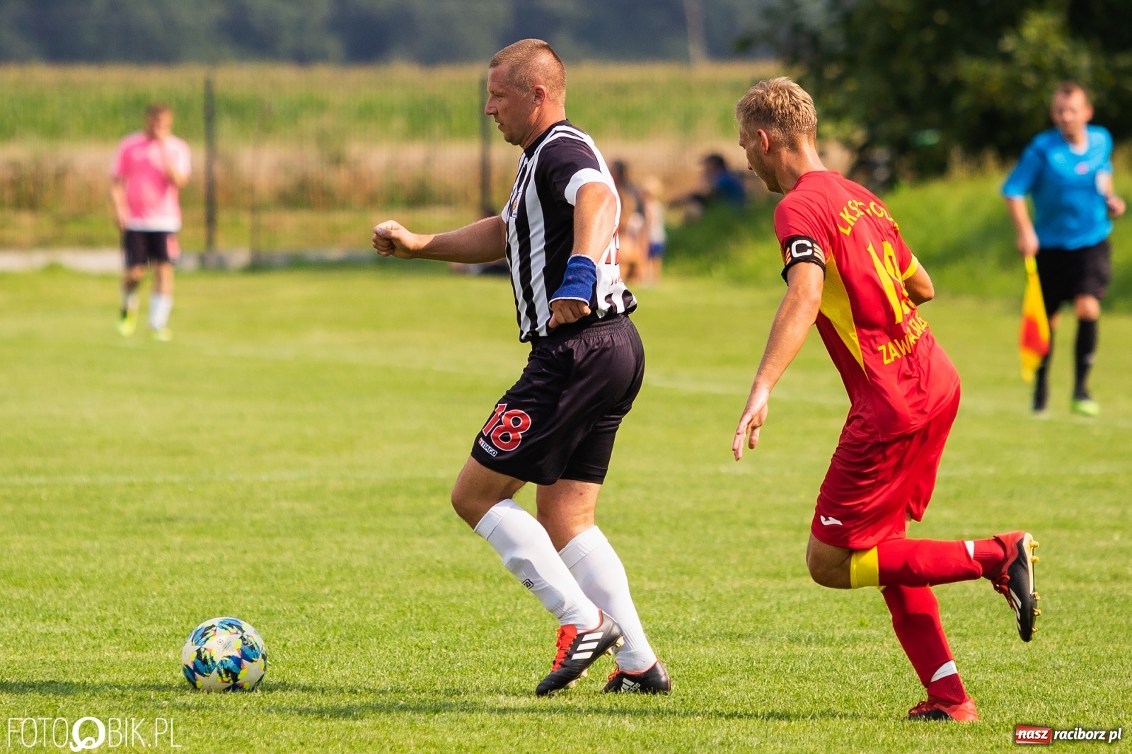 Zdjęcie w galerii na portalu naszraciborz.pl: A klasa. Sprawiedliwy remis przy Olimpijskiej [FOTO] wiadomości z regionu