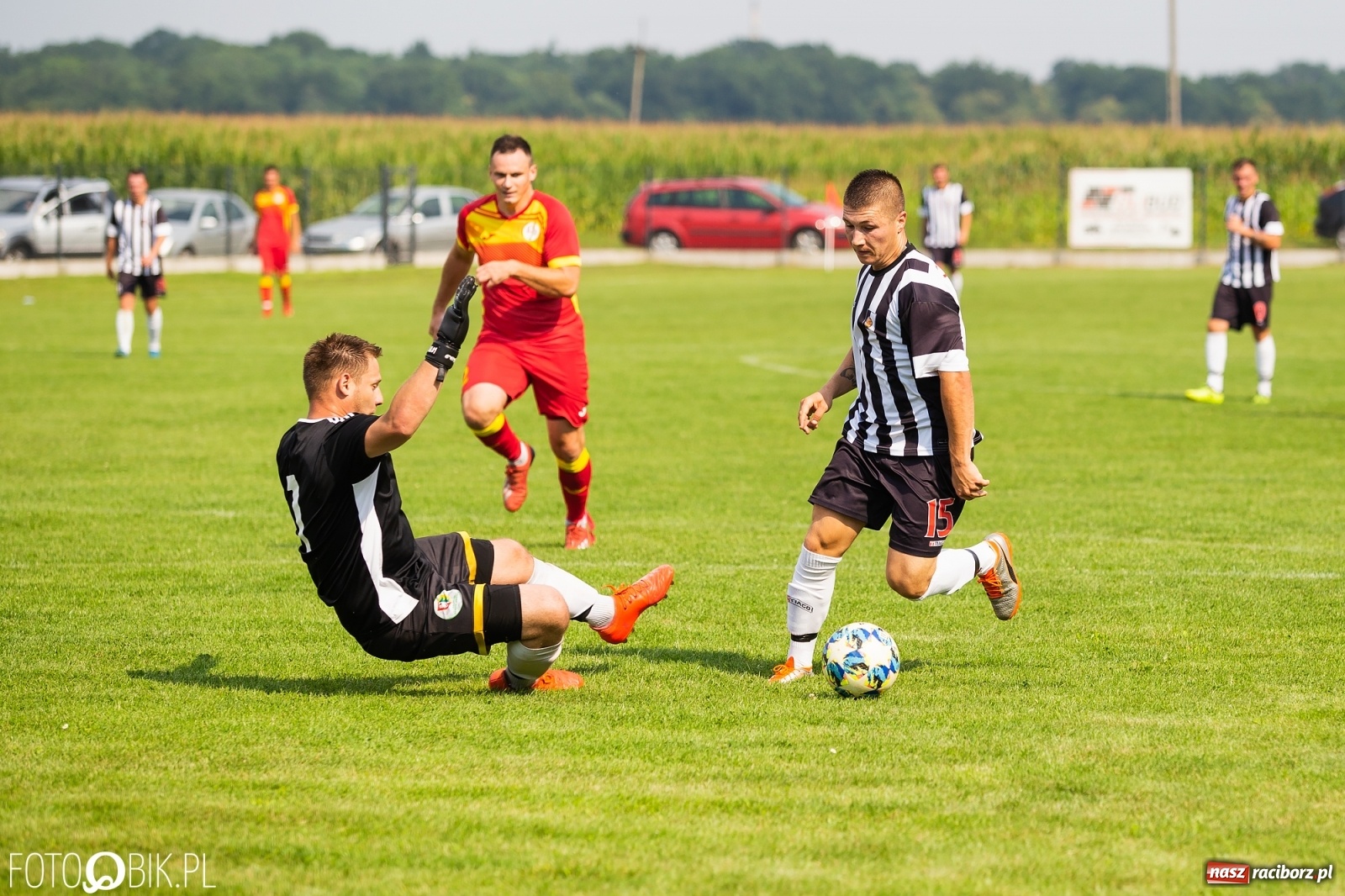 Zdjęcie w galerii na portalu naszraciborz.pl: A klasa. Sprawiedliwy remis przy Olimpijskiej [FOTO] wiadomości z regionu