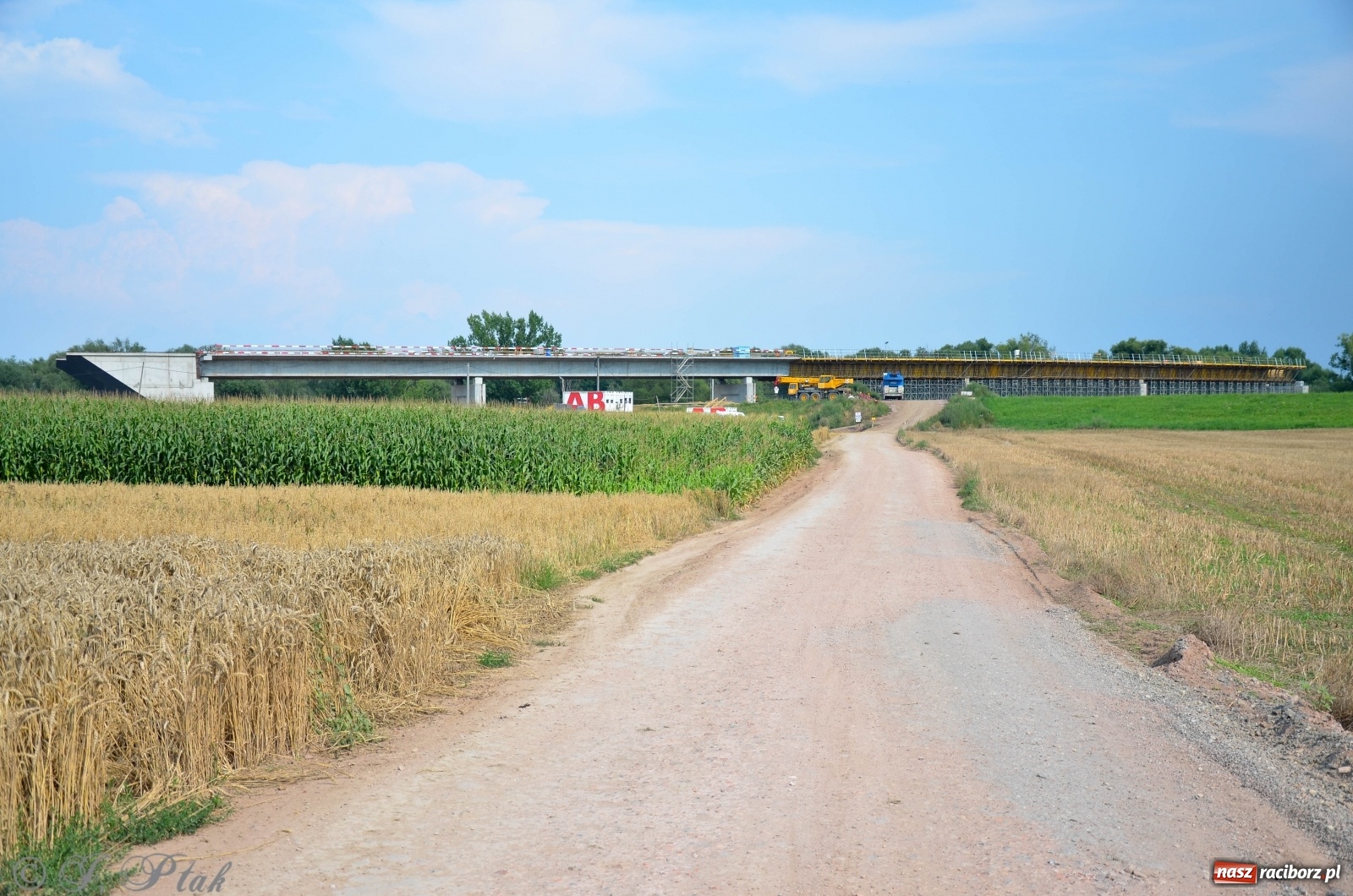Zdjęcie w galerii na portalu naszraciborz.pl: Raport z budowy wschodniej obwodnicy [FOTO i WIDEO]  wiadomości z regionu
