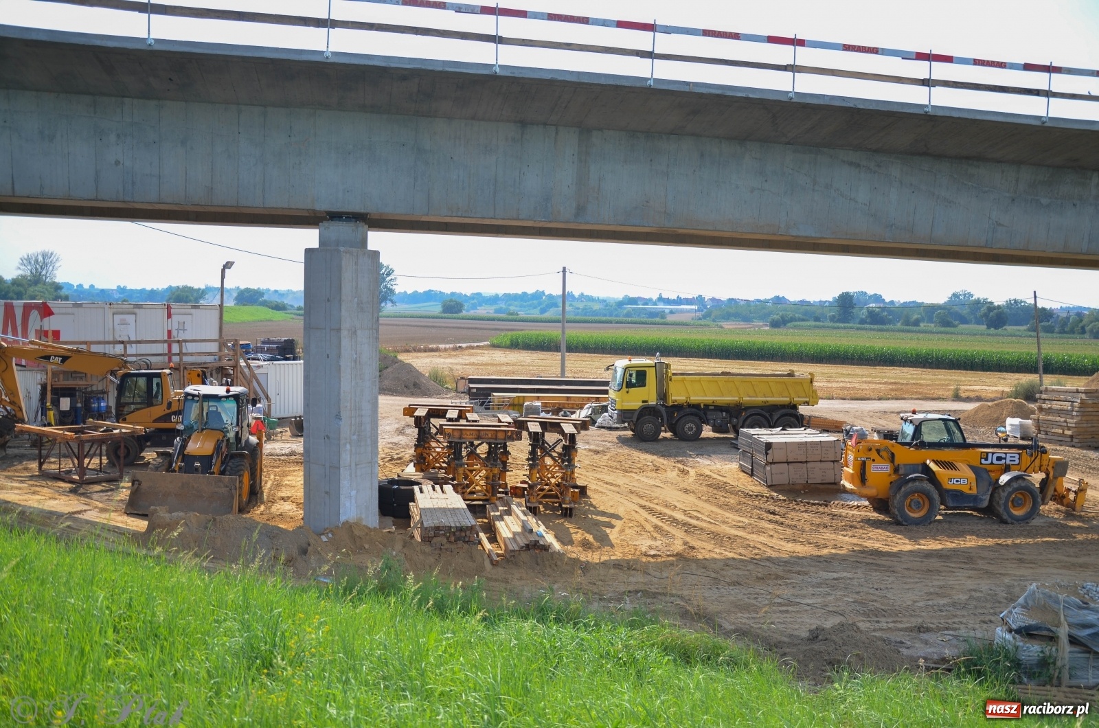 Zdjęcie w galerii na portalu naszraciborz.pl: Raport z budowy wschodniej obwodnicy [FOTO i WIDEO]  wiadomości z regionu
