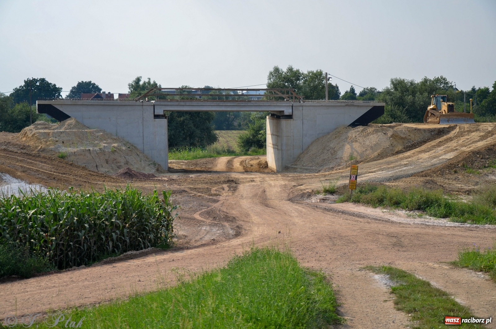 Zdjęcie w galerii na portalu naszraciborz.pl: Raport z budowy wschodniej obwodnicy [FOTO i WIDEO]  wiadomości z regionu
