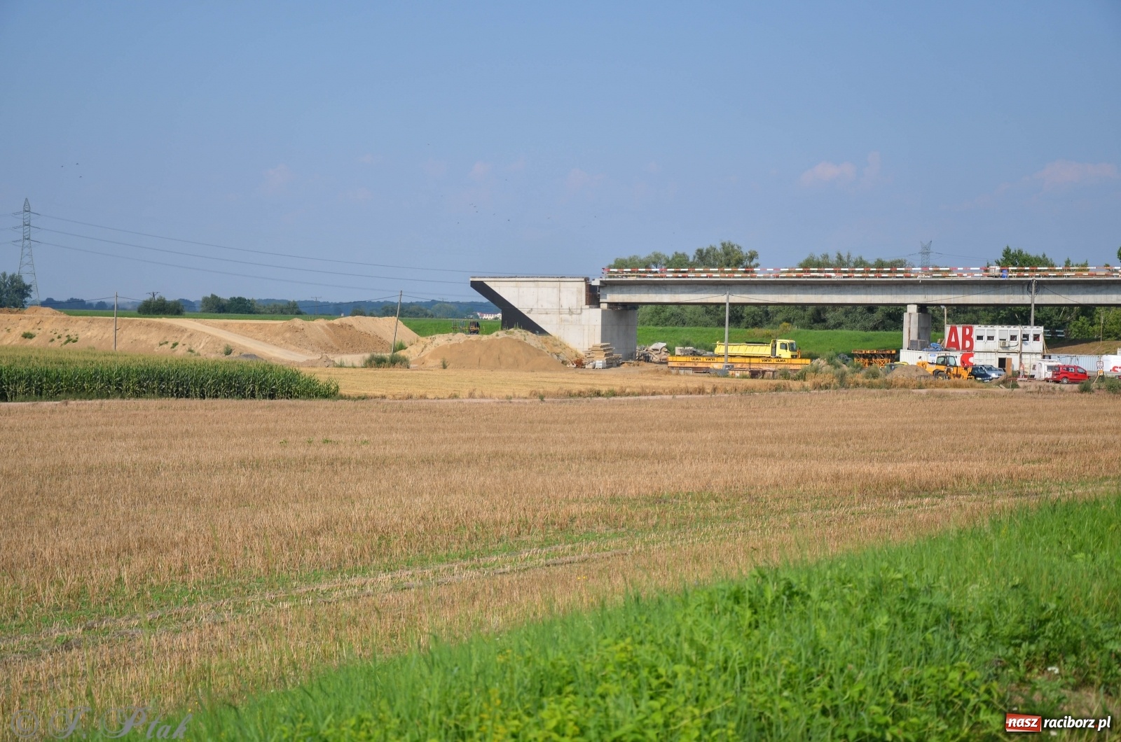 Zdjęcie w galerii na portalu naszraciborz.pl: Raport z budowy wschodniej obwodnicy [FOTO i WIDEO]  wiadomości z regionu