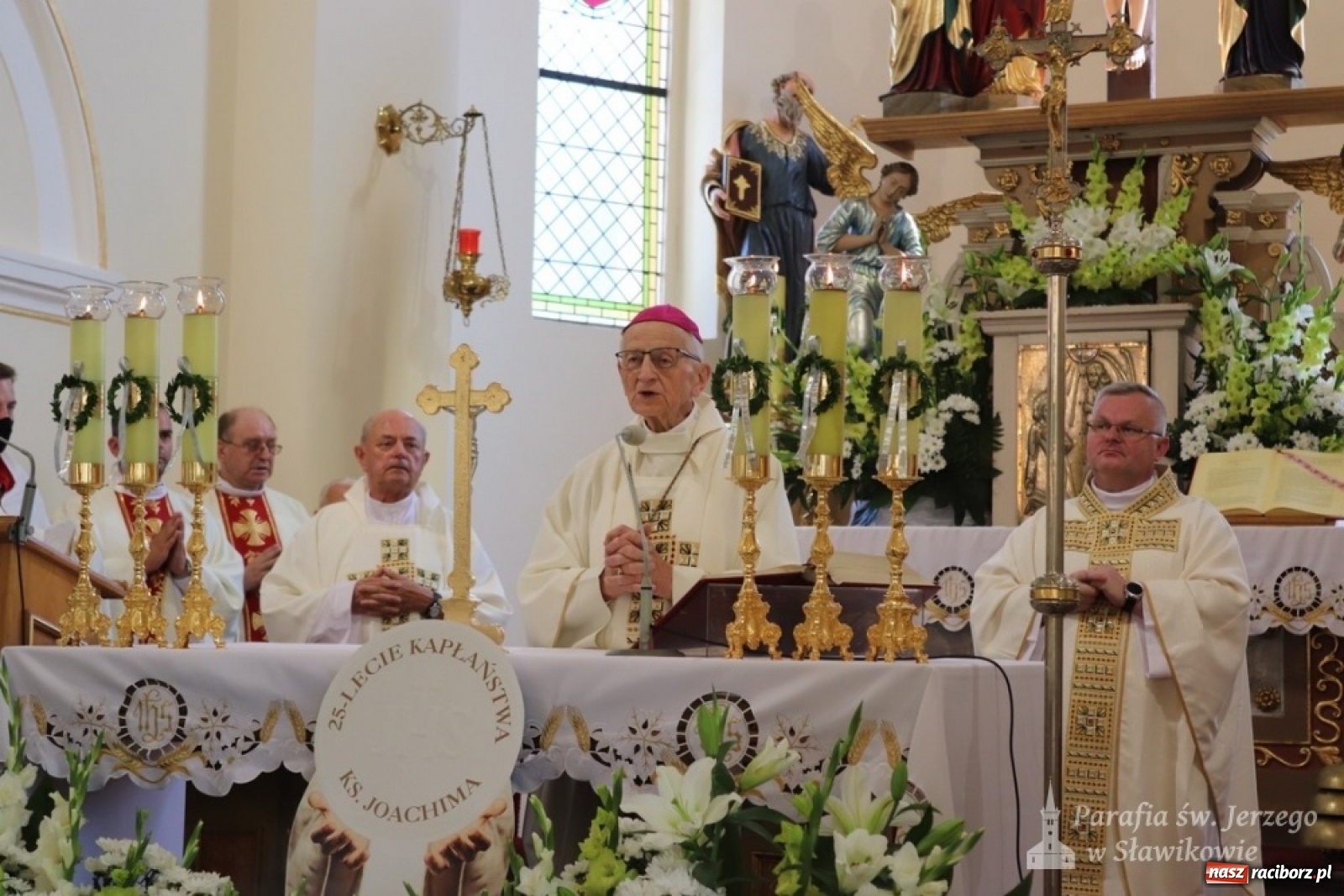 Zdjęcie w galerii na portalu naszraciborz.pl: 25 lat kapłaństwa księdza Joachima Augustynioka  wiadomości z regionu