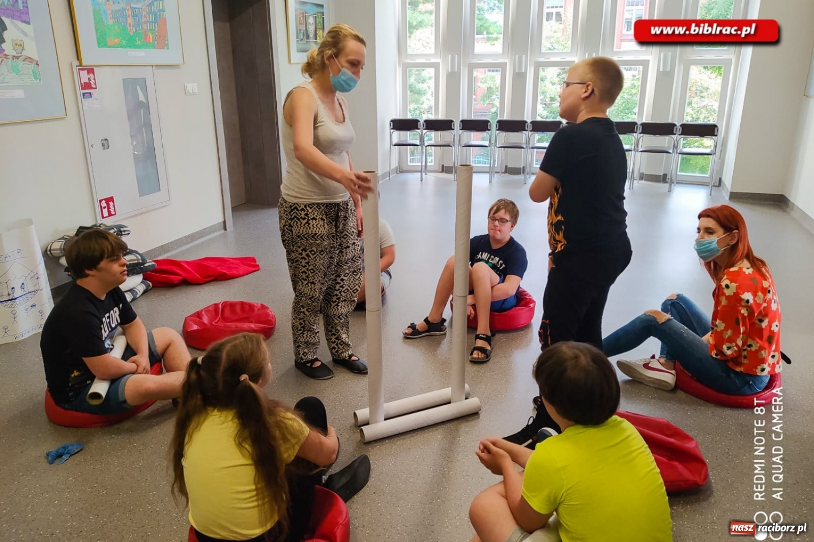 Zdjęcie w galerii na portalu naszraciborz.pl: Finał Lata dla niepełnosprawnych w bibliotece  wiadomości z regionu