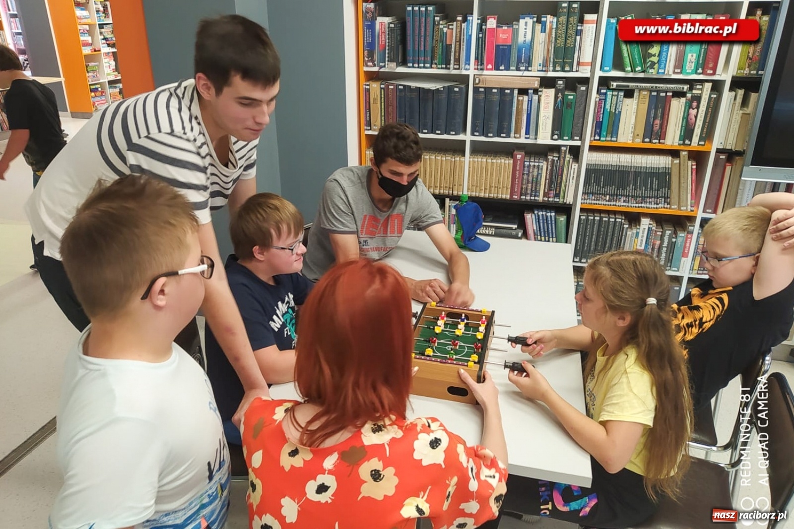 Zdjęcie w galerii na portalu naszraciborz.pl: Finał Lata dla niepełnosprawnych w bibliotece  wiadomości z regionu