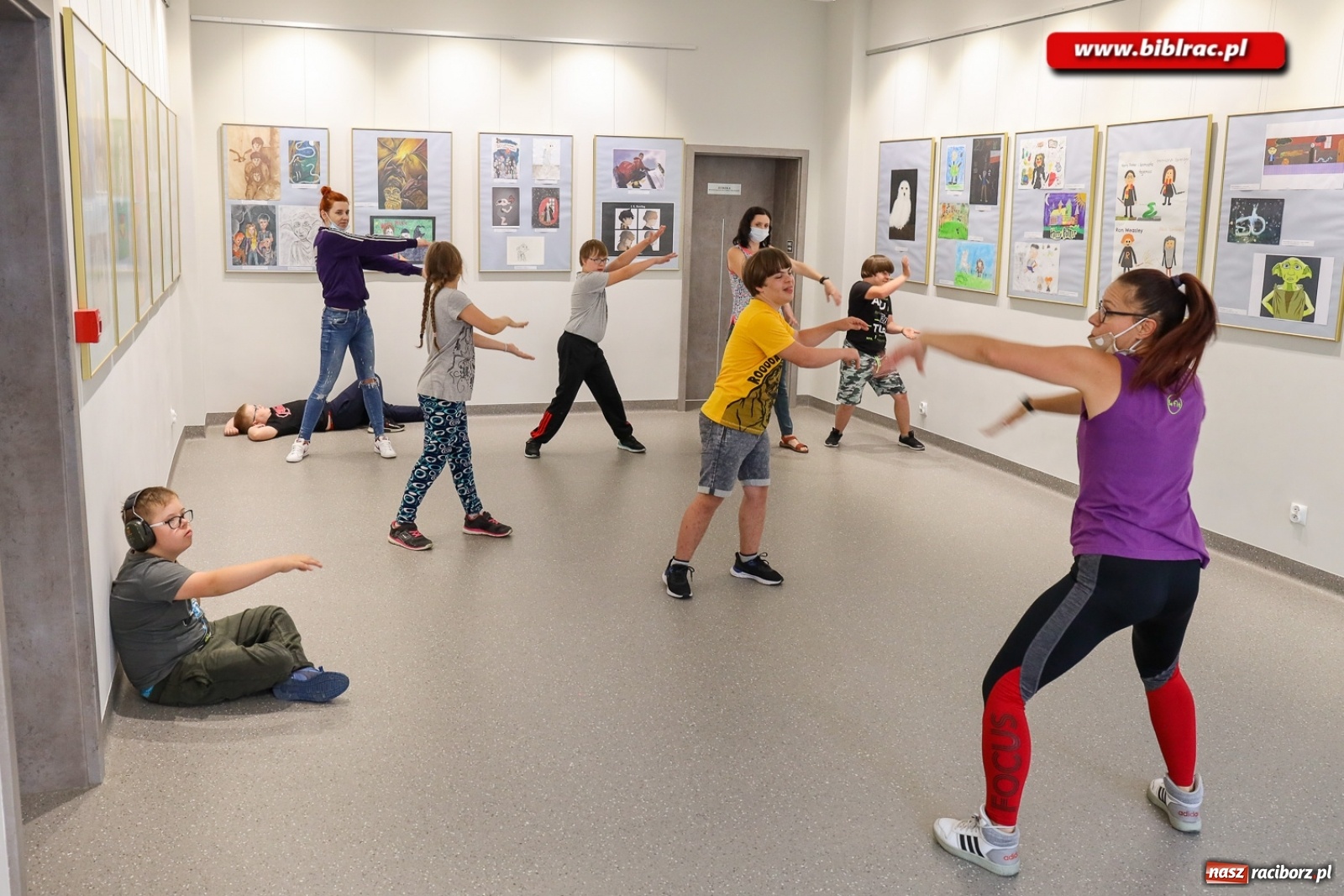 Zdjęcie w galerii na portalu naszraciborz.pl: Finał Lata dla niepełnosprawnych w bibliotece  wiadomości z regionu