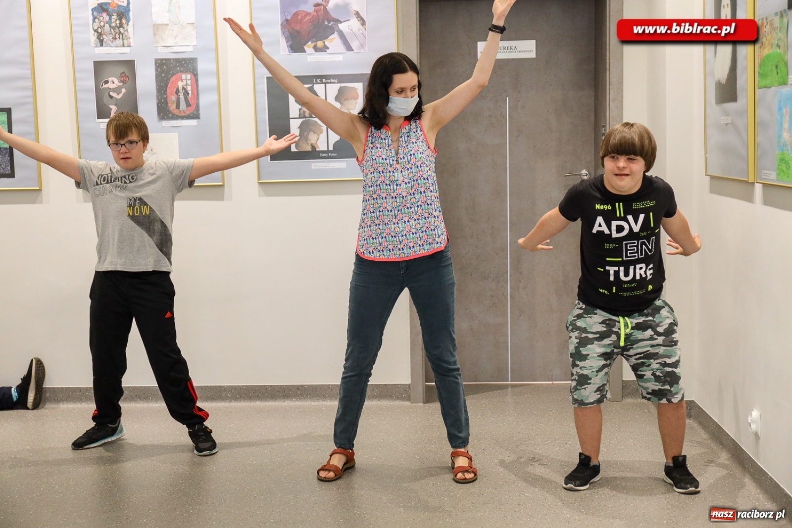 Zdjęcie w galerii na portalu naszraciborz.pl: Finał Lata dla niepełnosprawnych w bibliotece  wiadomości z regionu